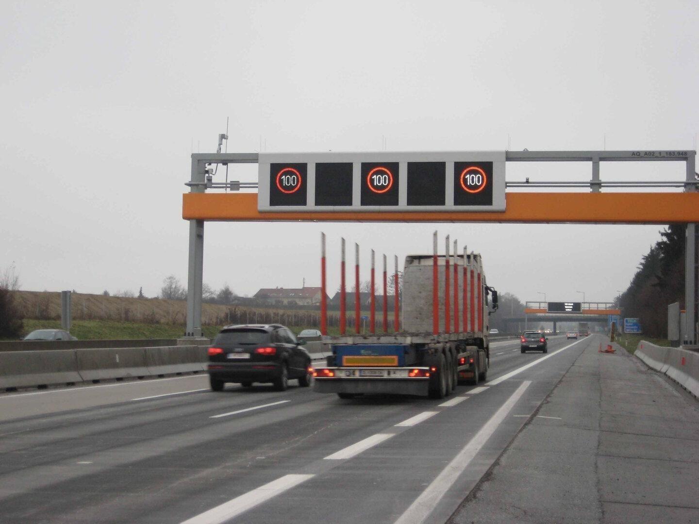 Verkehrssteuerung A14: Digitale Anzeige bei Wolfurt soll kommen