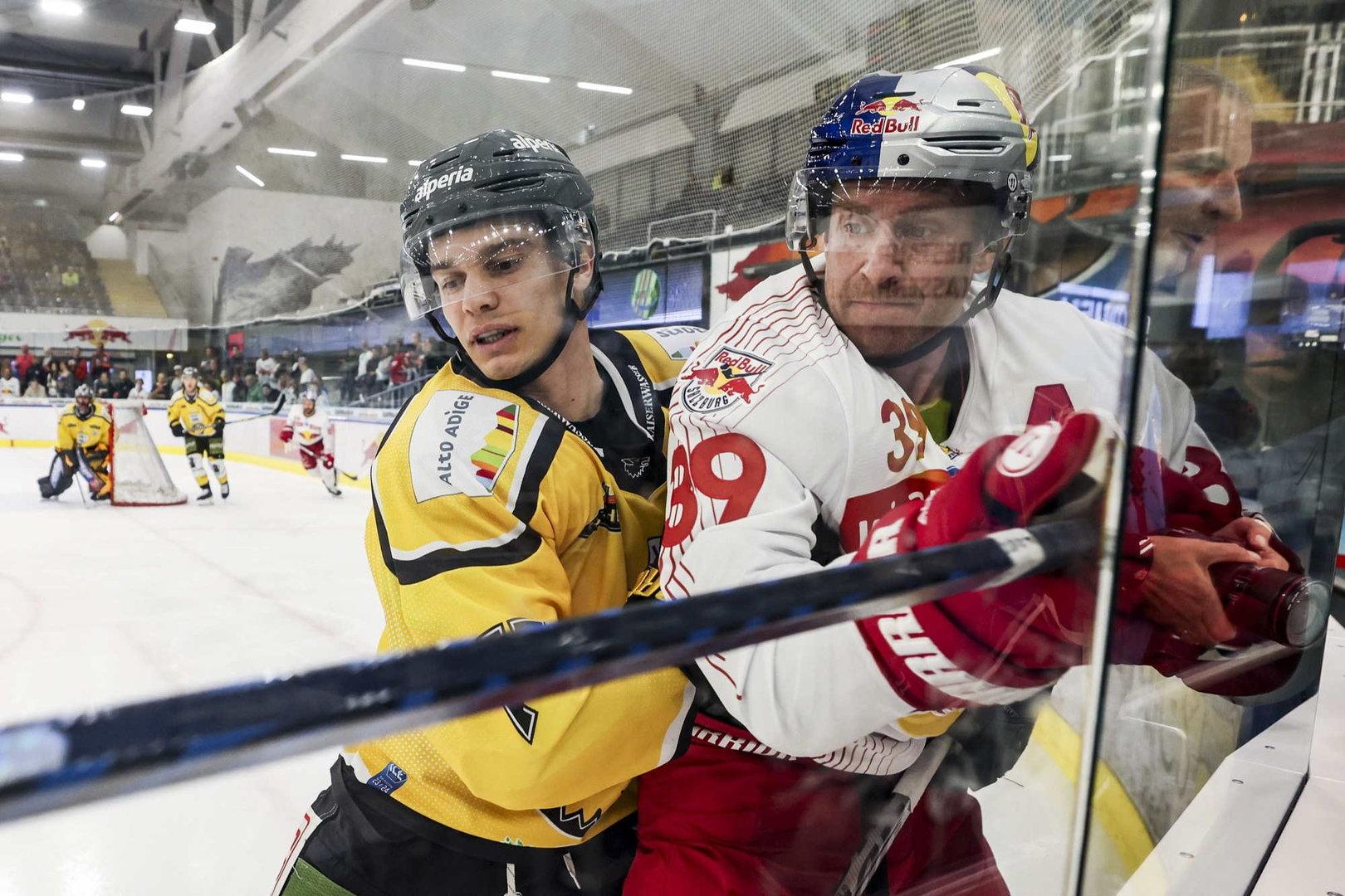 Salzburg siegt im Eishockey-Spitzenduell und ist neuer Tabellenführer
