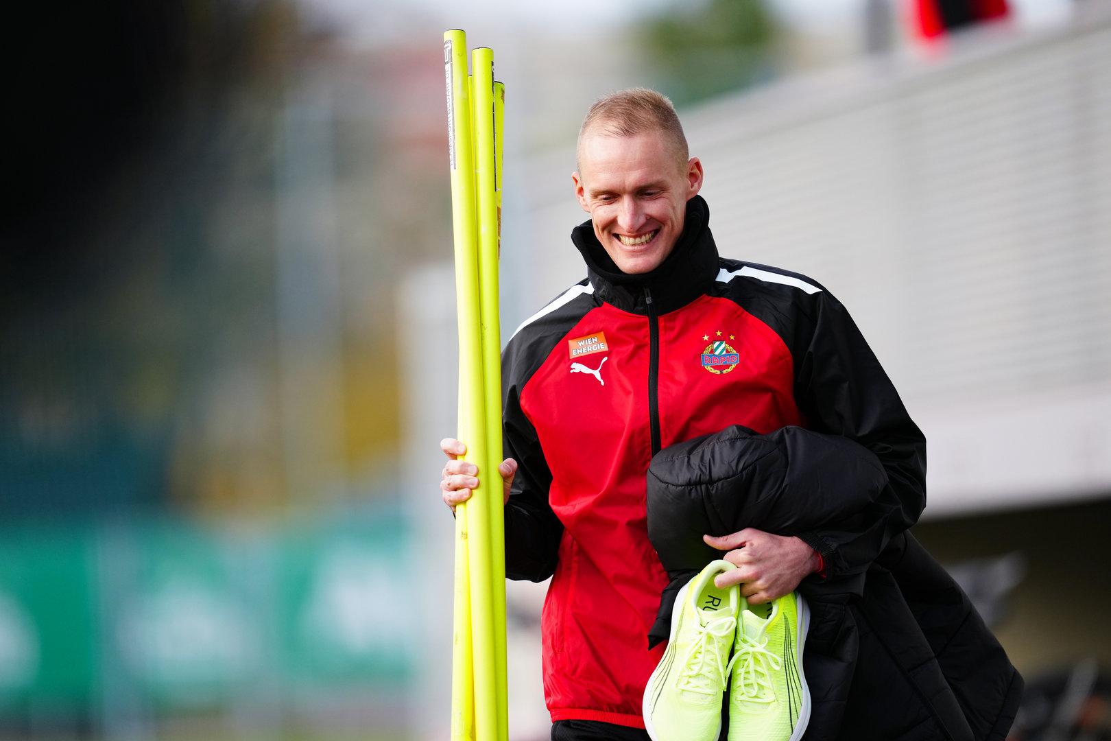 FUSSBALL/FUSSBALL/ADMIRAL BUNDESLIGA/RAPID TRAINING: KRAUS