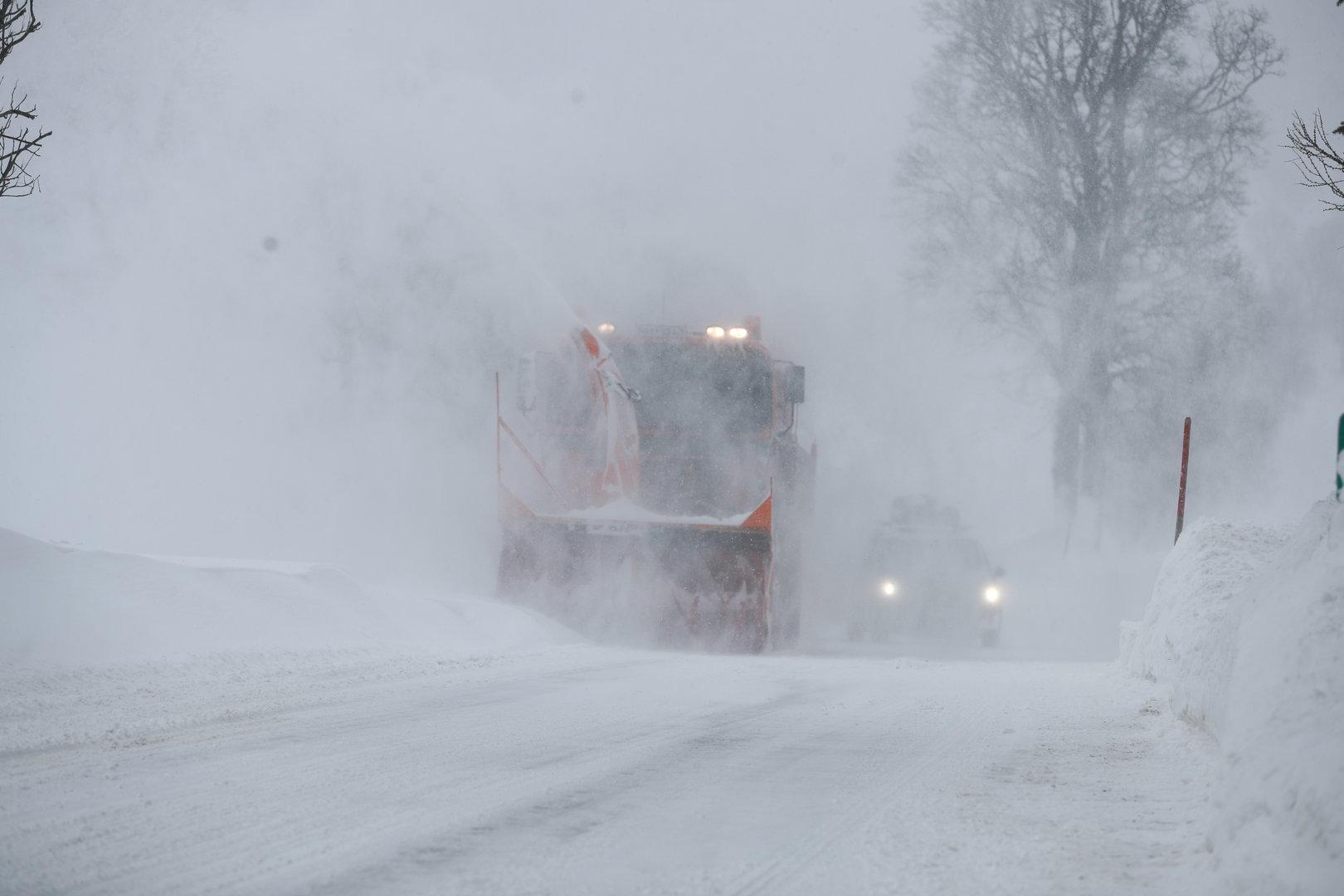 Wintereinbruch: Für Samstag werden Verkehrswarnungen ausgegeben
