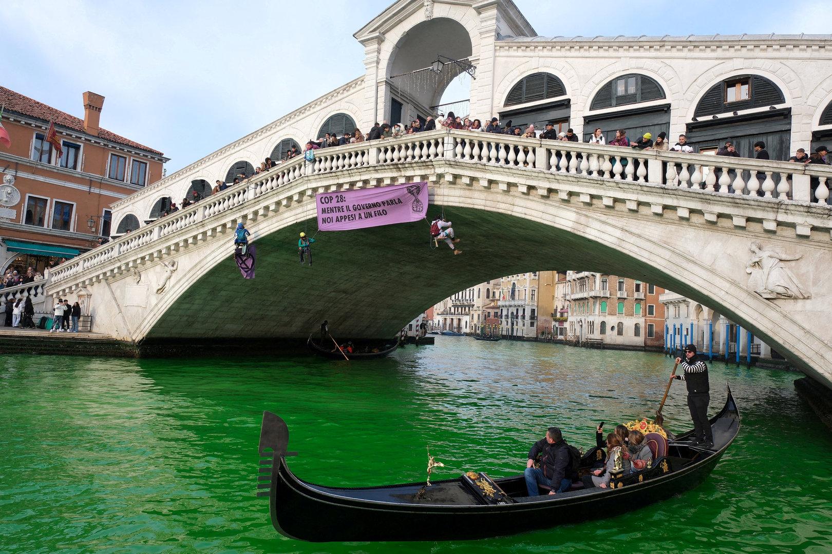 Klima-Aktivisten dürfen Venedig nicht mehr betreten