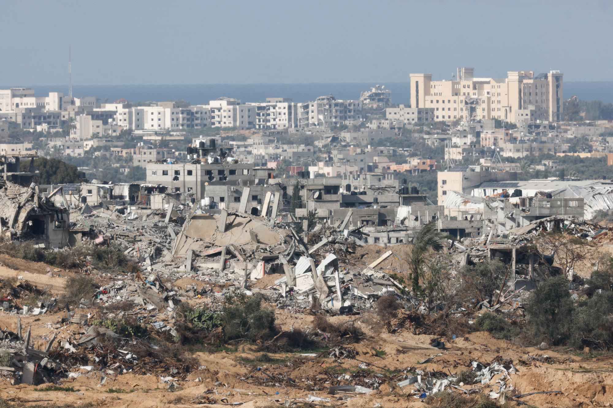 100 Tage Gazakrieg in Zahlen