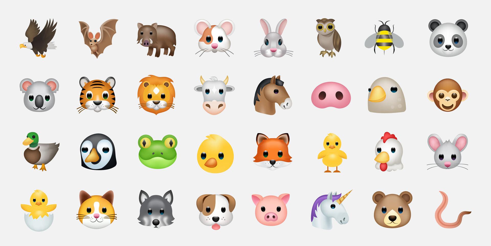 Die Welt der Emojis entspricht nicht der realen Artenvielfalt im Tierreich