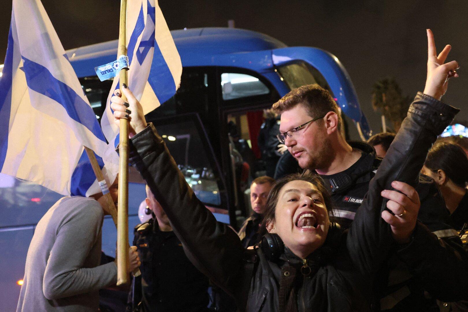 Demonstration in Israel gegen Regierung und für Geisel-Deal
