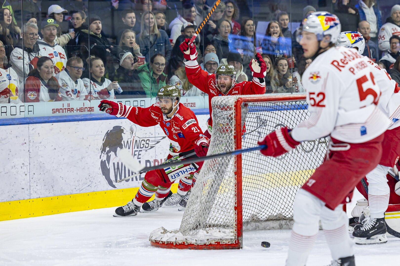 Eishockey: Salzburg nach Overtime-Erfolg über Bozen erneut im Finale