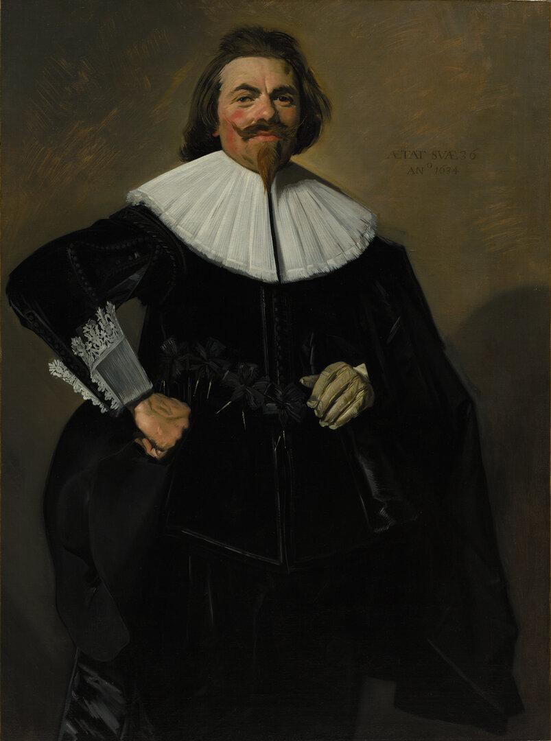 Wie Tieleman Roosterman - von Frans Hals - seine Frau wieder traf