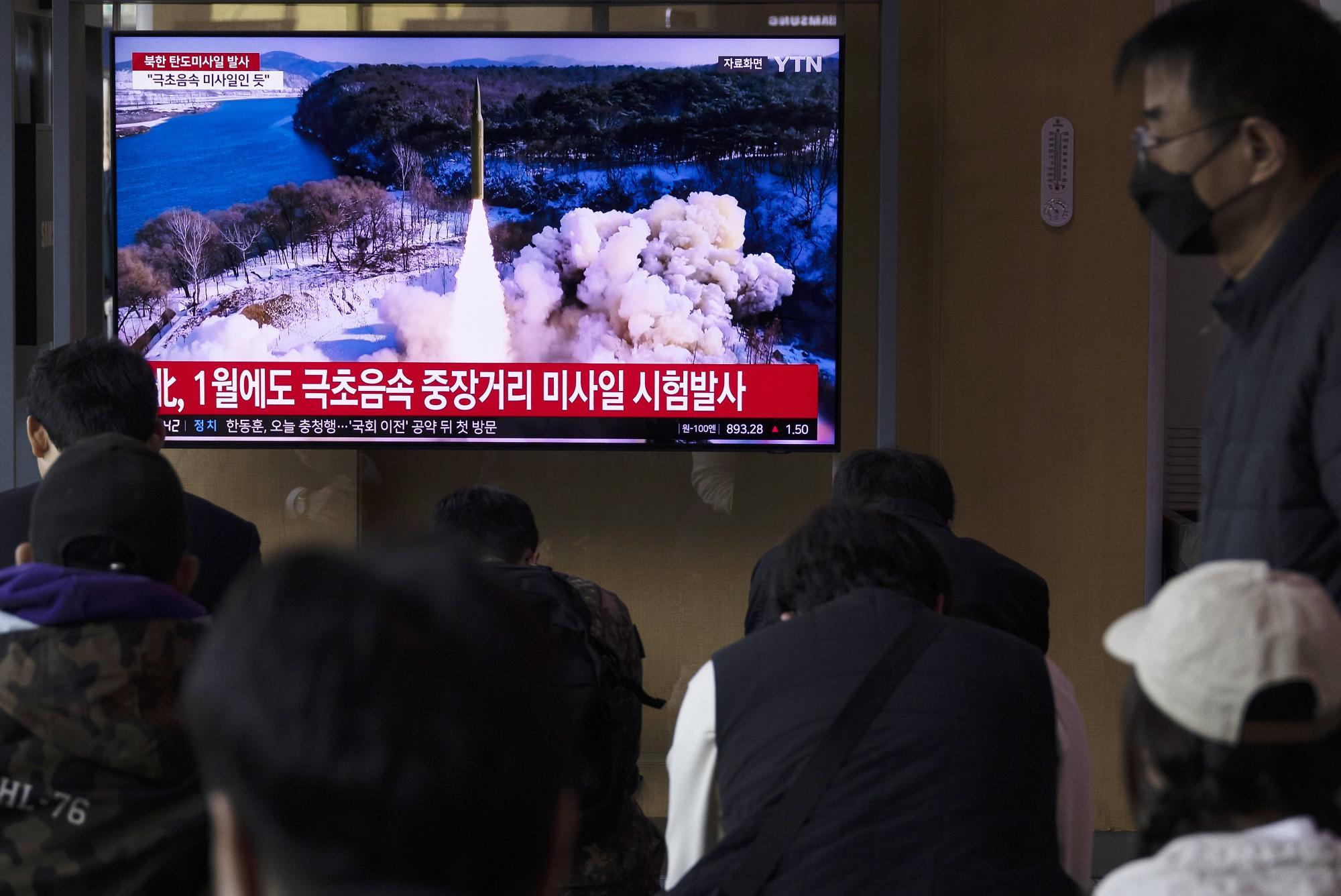Nordkorea soll Mittelstreckenrakete abgefeuert und getestet haben