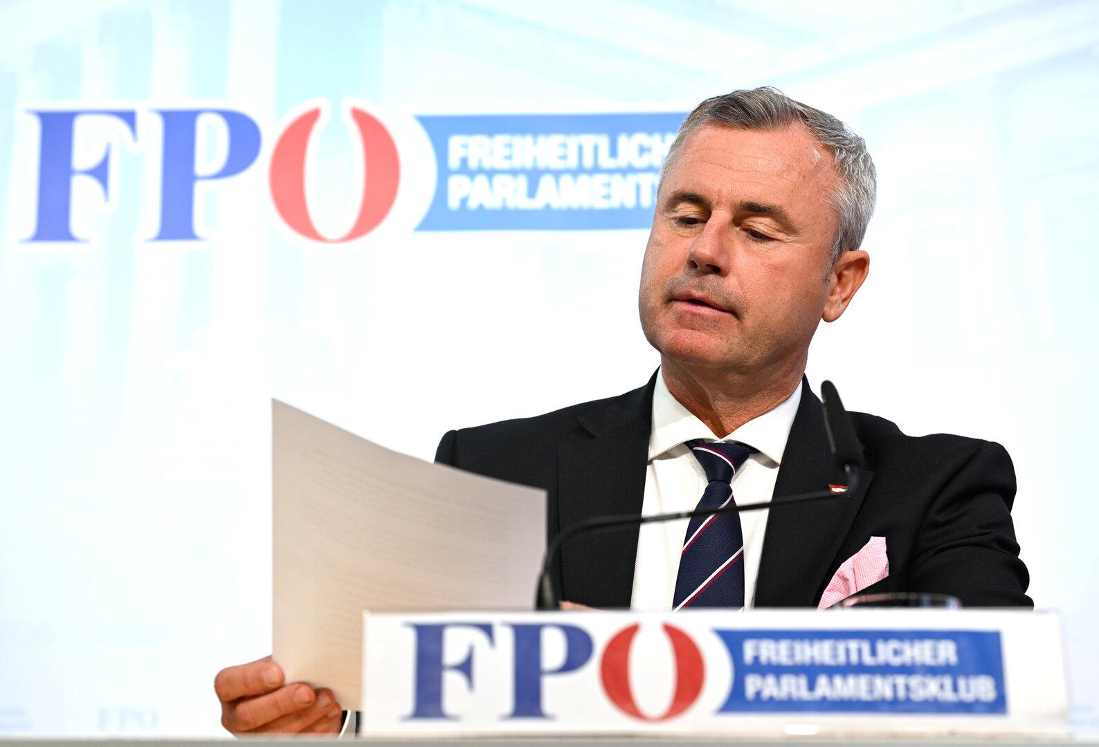 Fall Ott: FPÖ relativiert Freundschaftsvertrag mit 