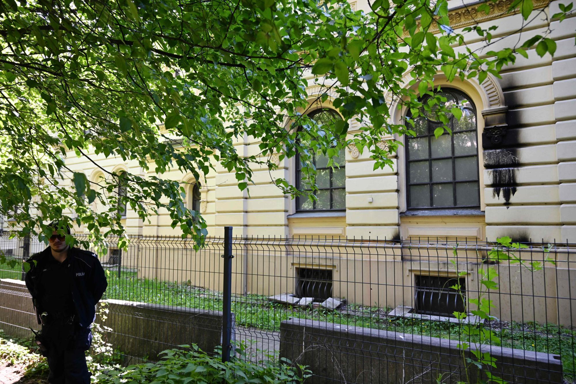 Mutmaßlicher Anschlag auf Synagoge in Warschau