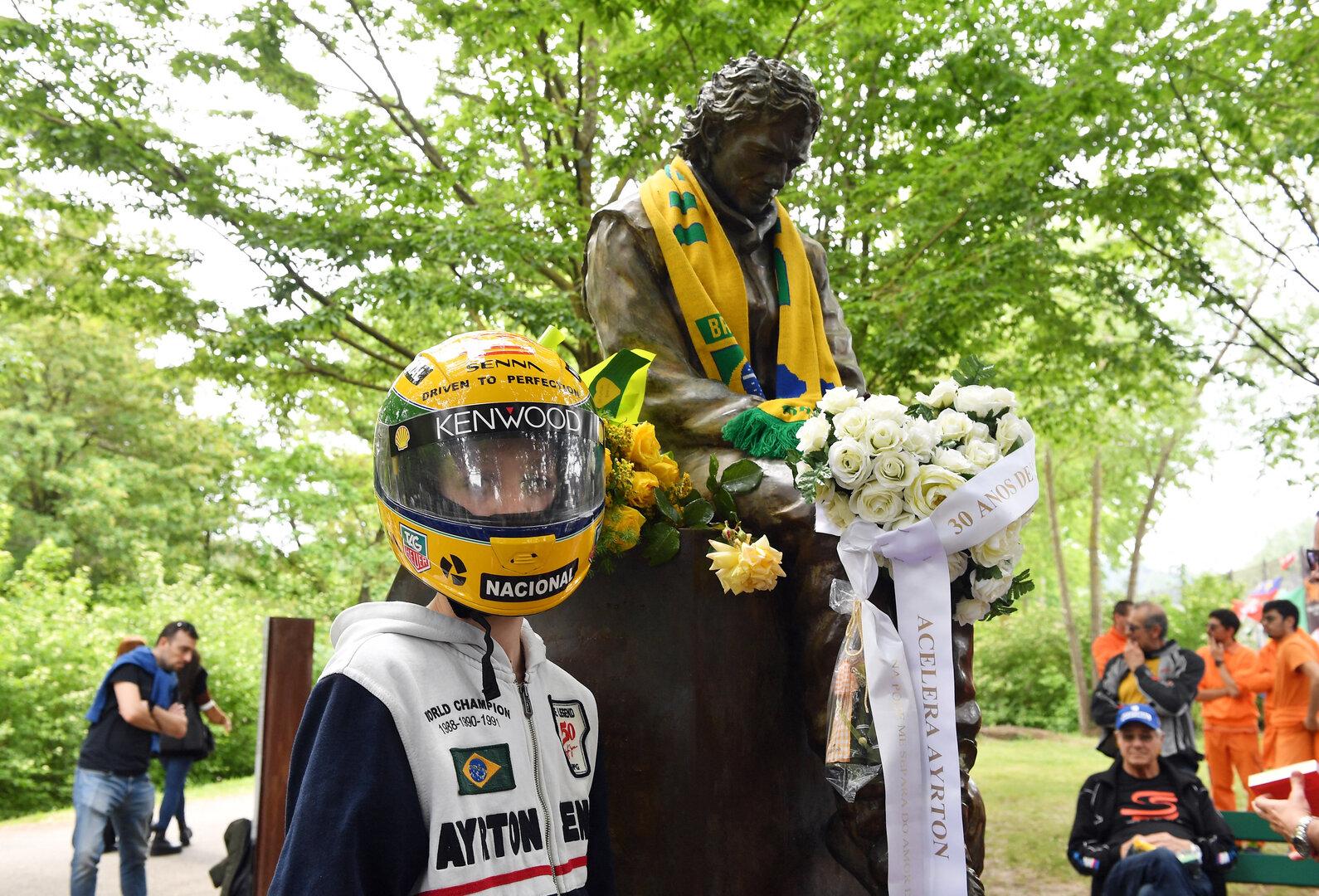 30 Jahre nach dem Tod von Senna: Trauerminute in Imola