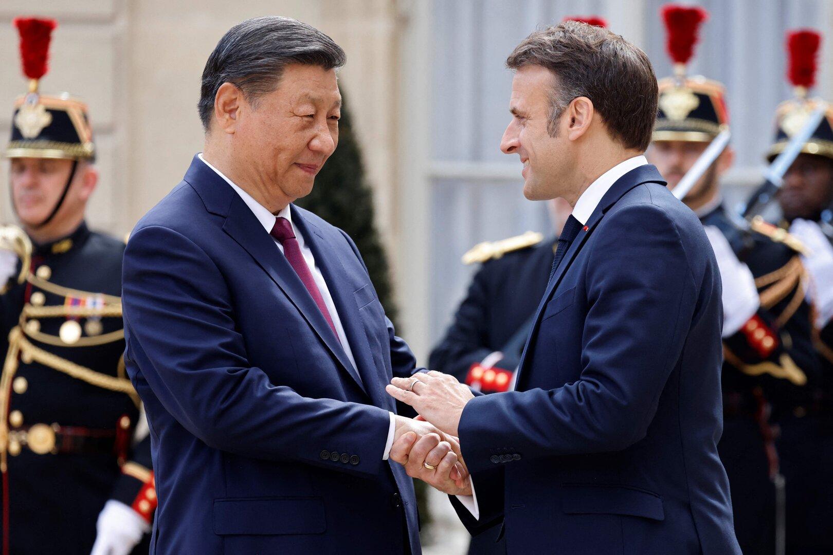Xi bei Macron: Streit um Elektroautos überschattet den Staatsbesuch