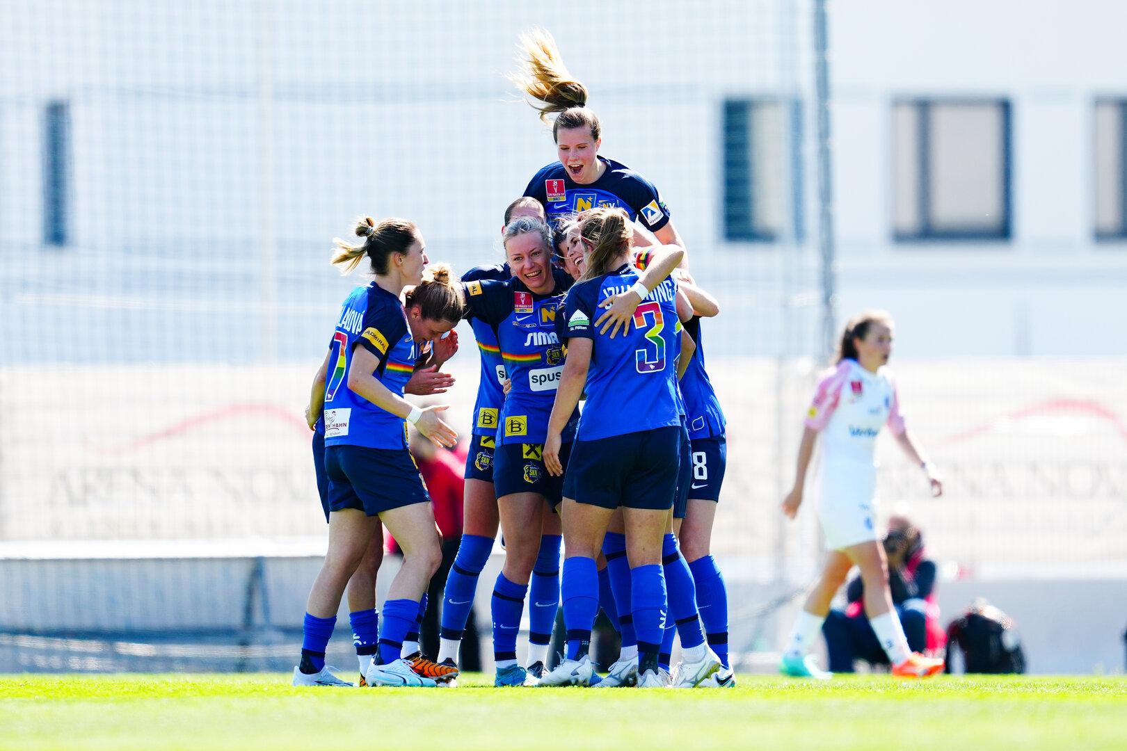 3:0 gegen Austria Wien: SKN-Frauen holen zehnten Cupsieg