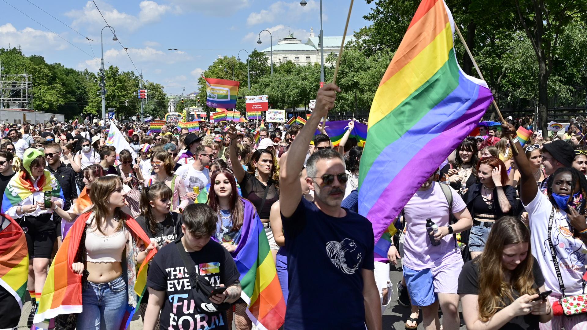 Vienna Pride: Regenbogenparade findet am 8. Juni in Wien statt