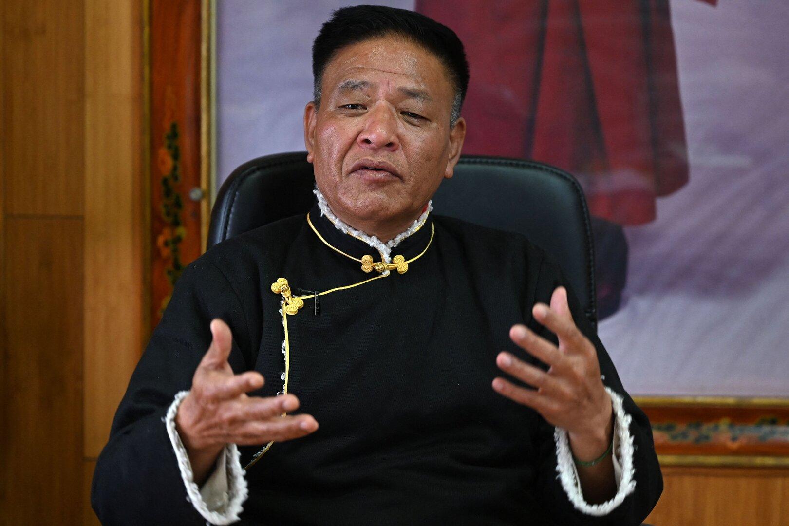 Tibets Exil-Präsident im Gespräch: 