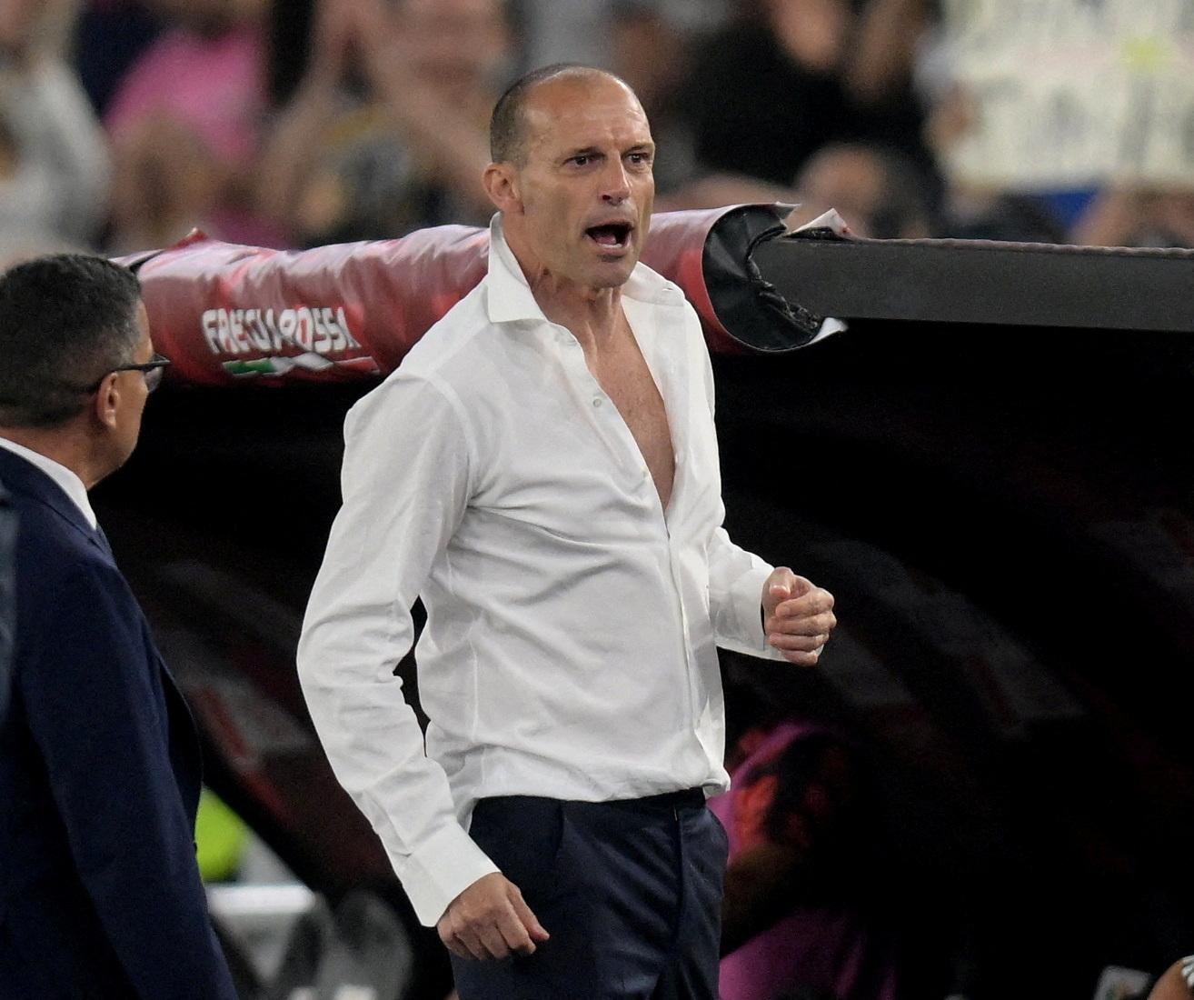 Massimo Allegri rastete aus: Juventus trennte sich vom Star-Trainer