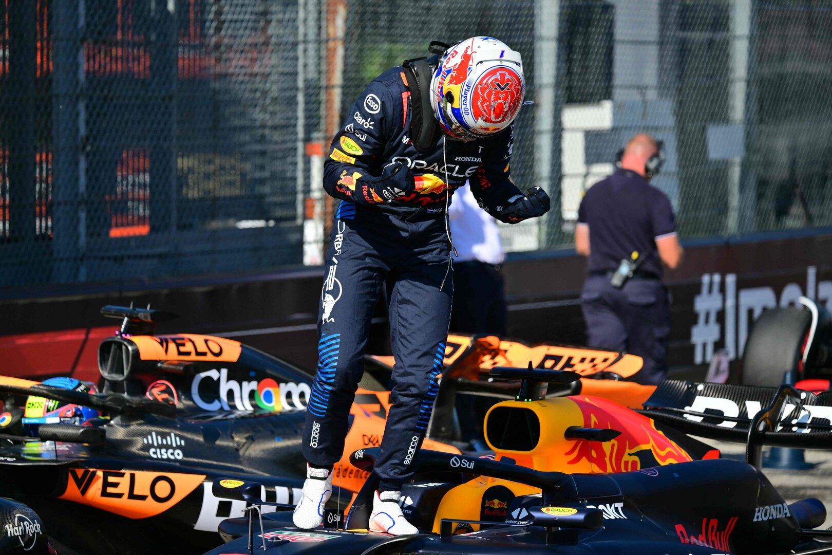 Formel 1-Alltag: Verstappen holte sich Pole in Imola vor McLaren-Duo