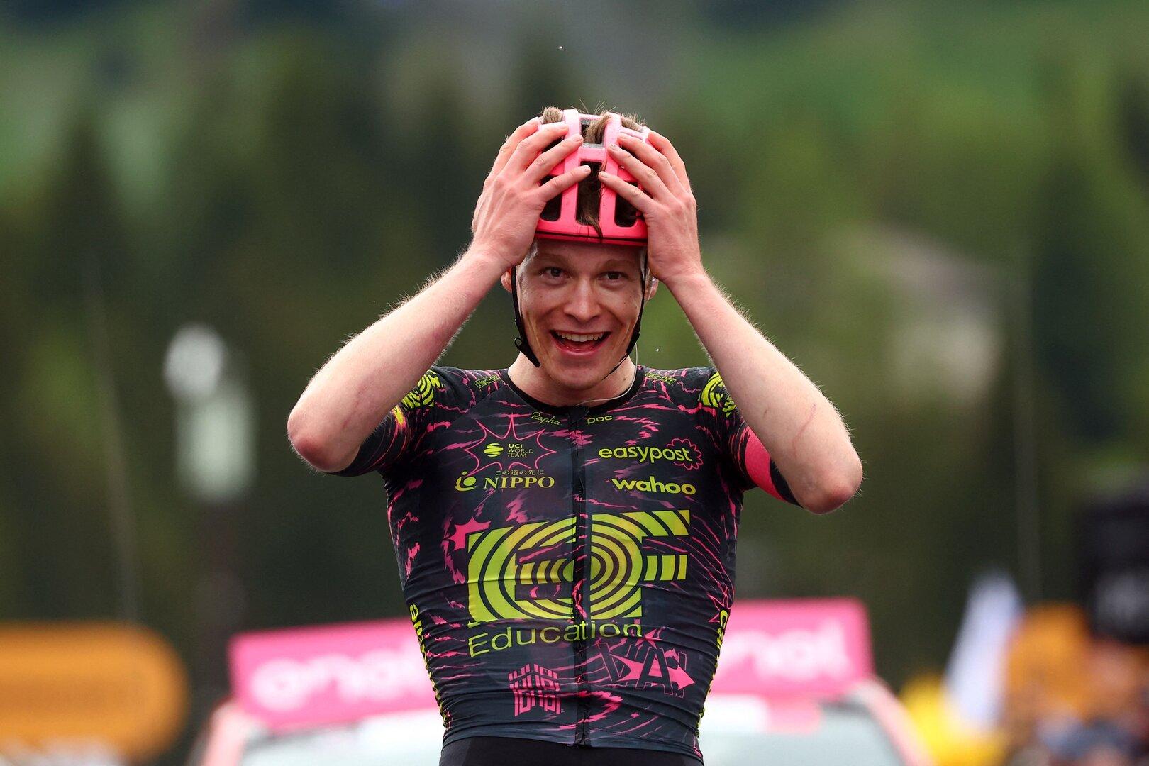 Deutscher Überraschungssieg bei der Giro-Bergetappe