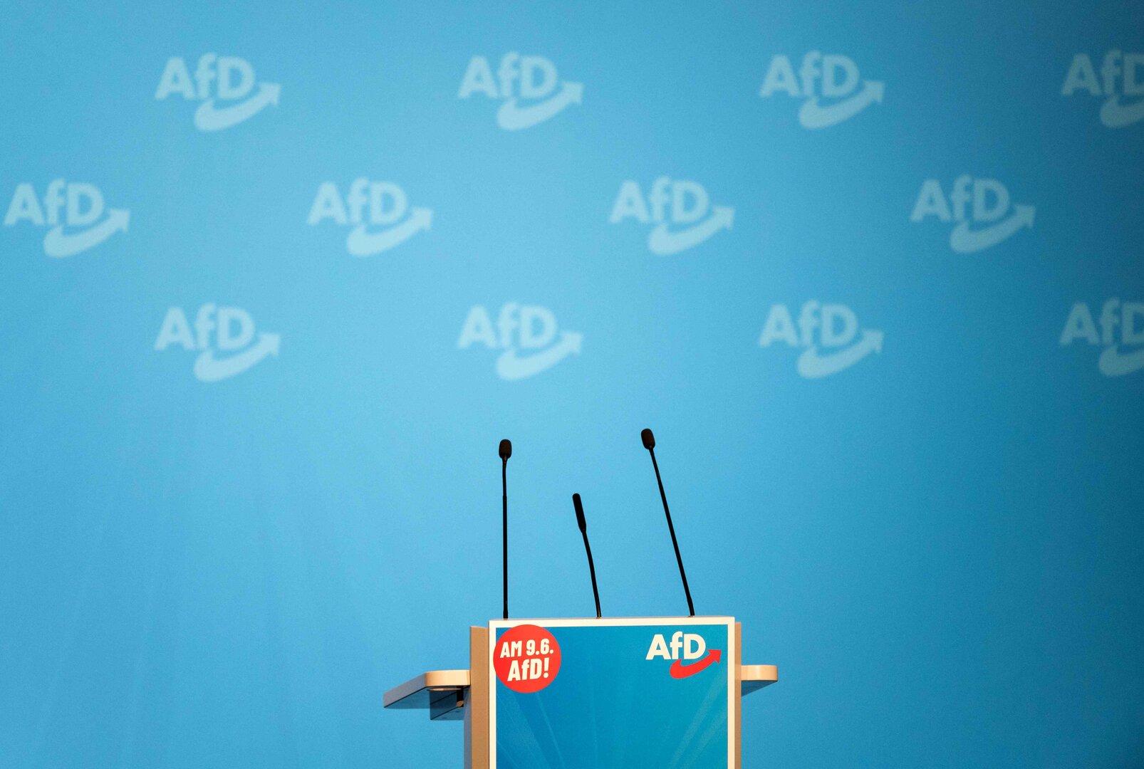 AfD soll aus Fraktion im EU-Parlament ausgeschlossen werden