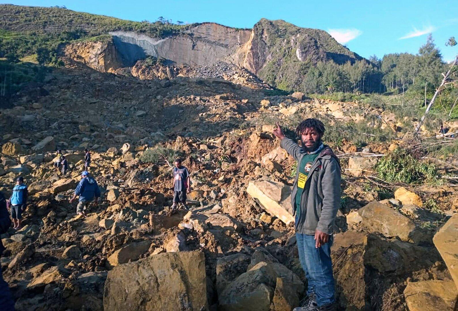 Dutzende Tote nach Erdrutsch in Papua-Neuguinea