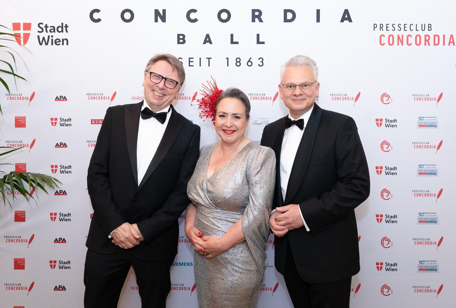 Beim Concordia Ball wurde für die Pressefreiheit getanzt