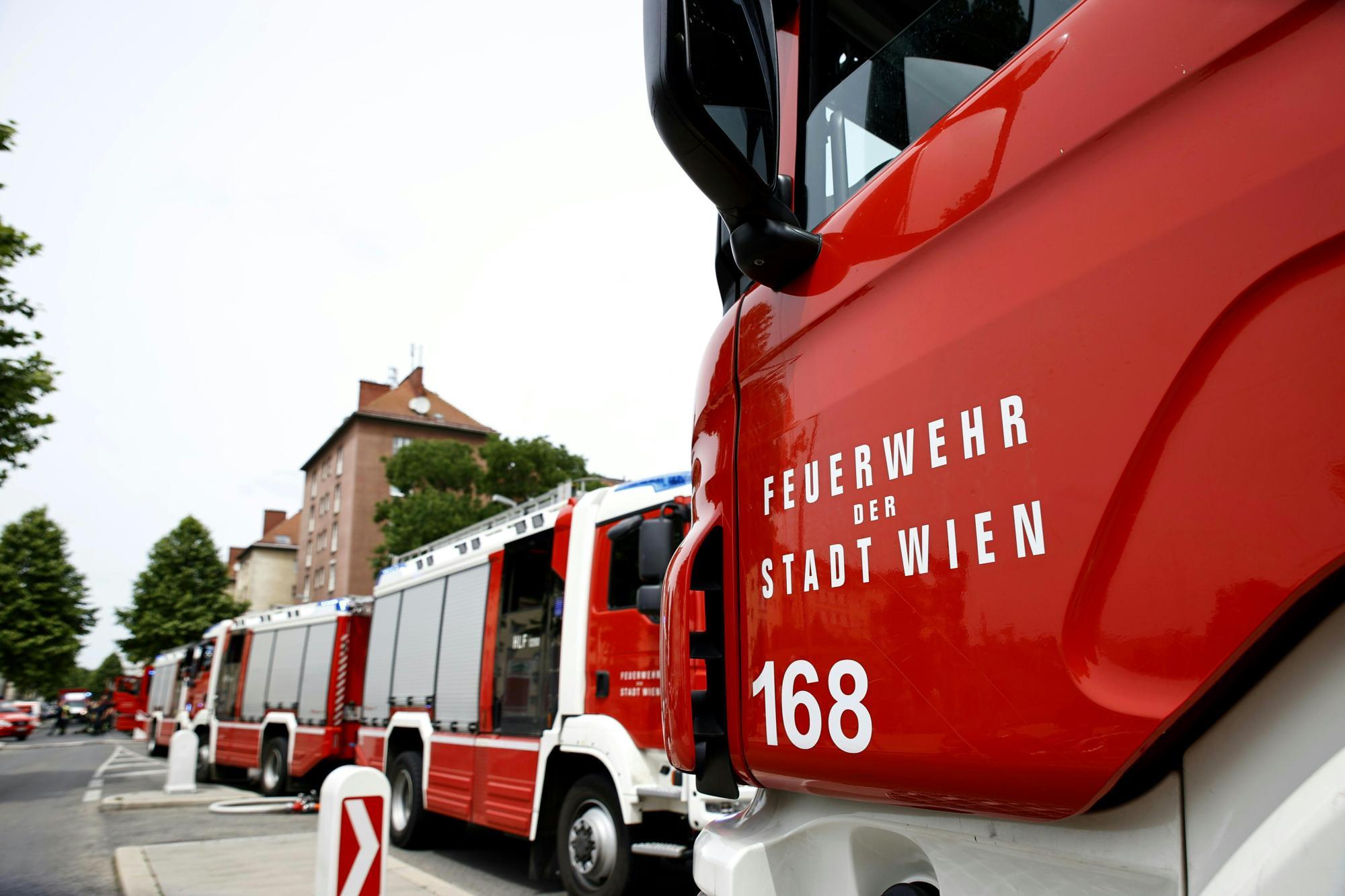 Feuer in Ottakring ließ Rauchsäule über Wien aufsteigen