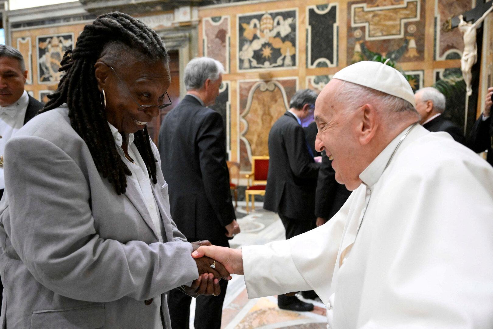 Whoopi Goldberg: Unangenehmes nächtliches Erlebnis nach Papst-Besuch