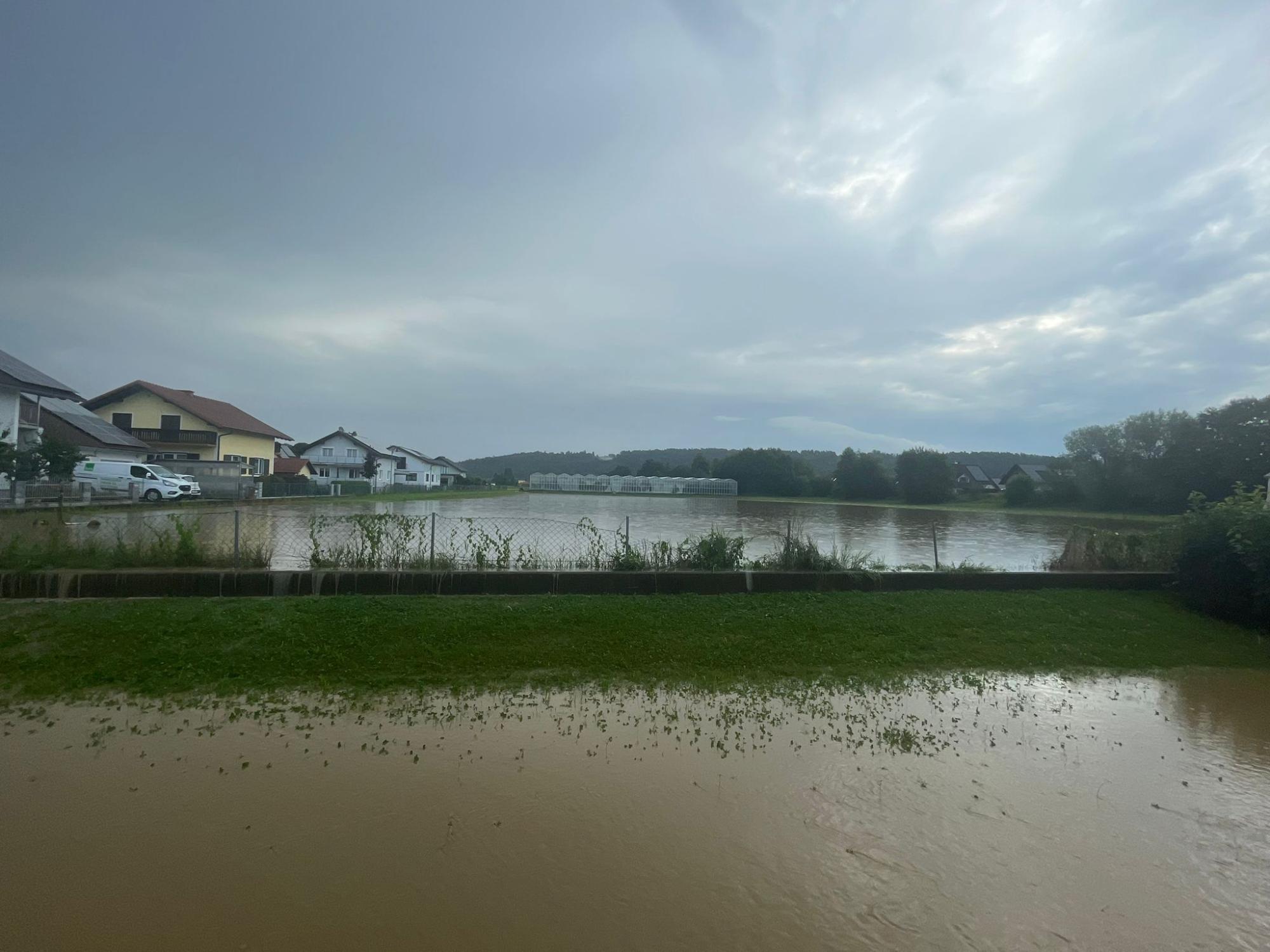 Nach Gewitter: Überschwemmungen in Graz-Umgebung