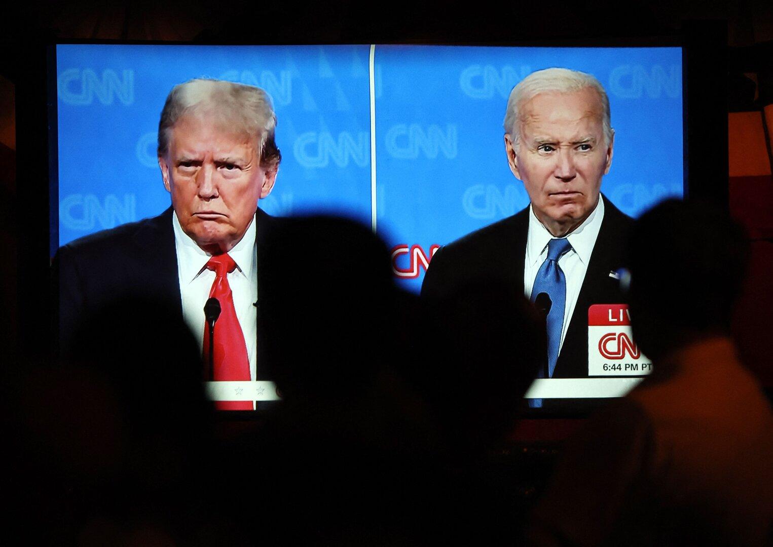 Biden gegen Trump: Ein TV-Duell voller Schmähungen