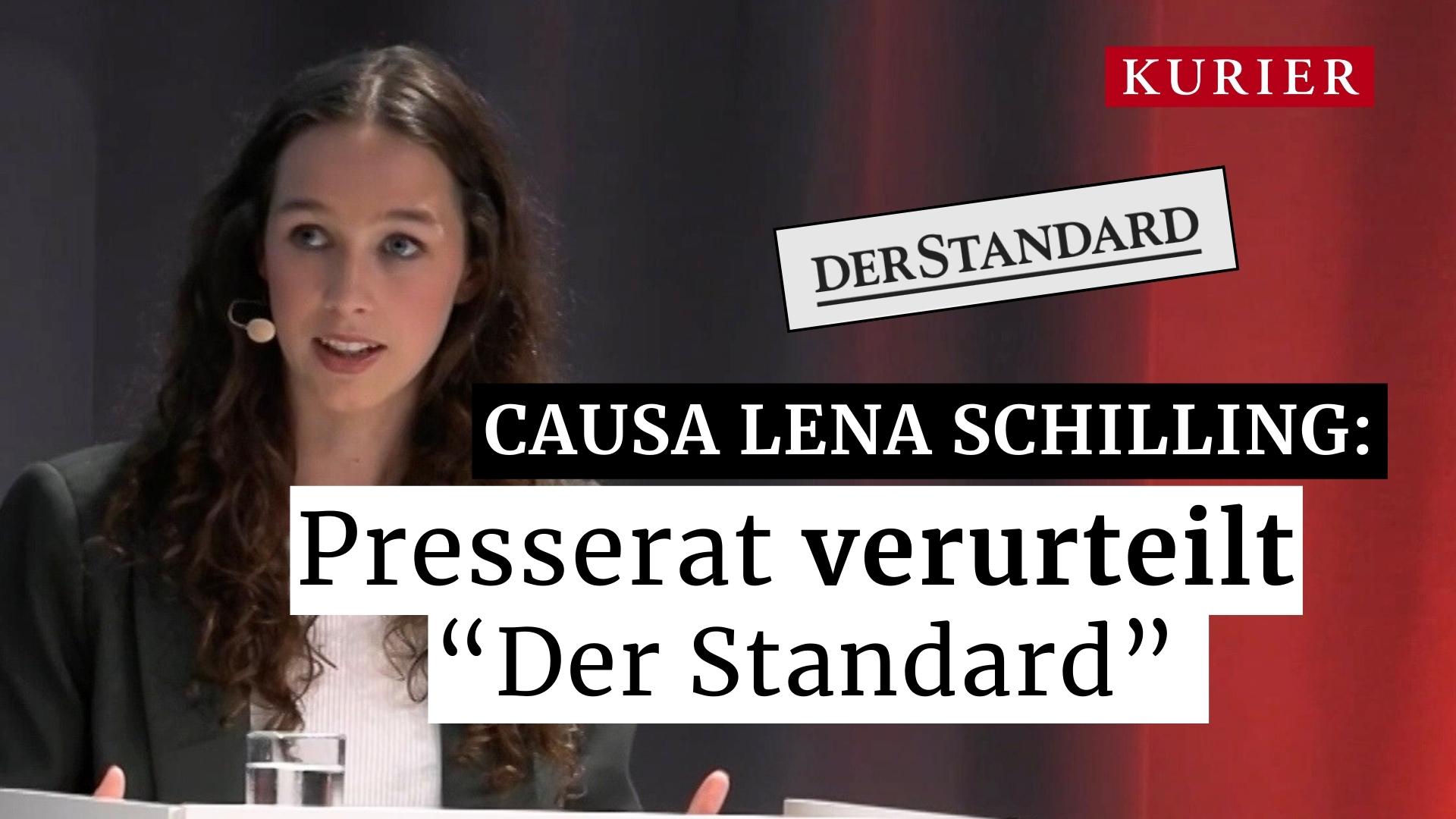 Lena Schilling: Standard verstößt gegen Pressecodex