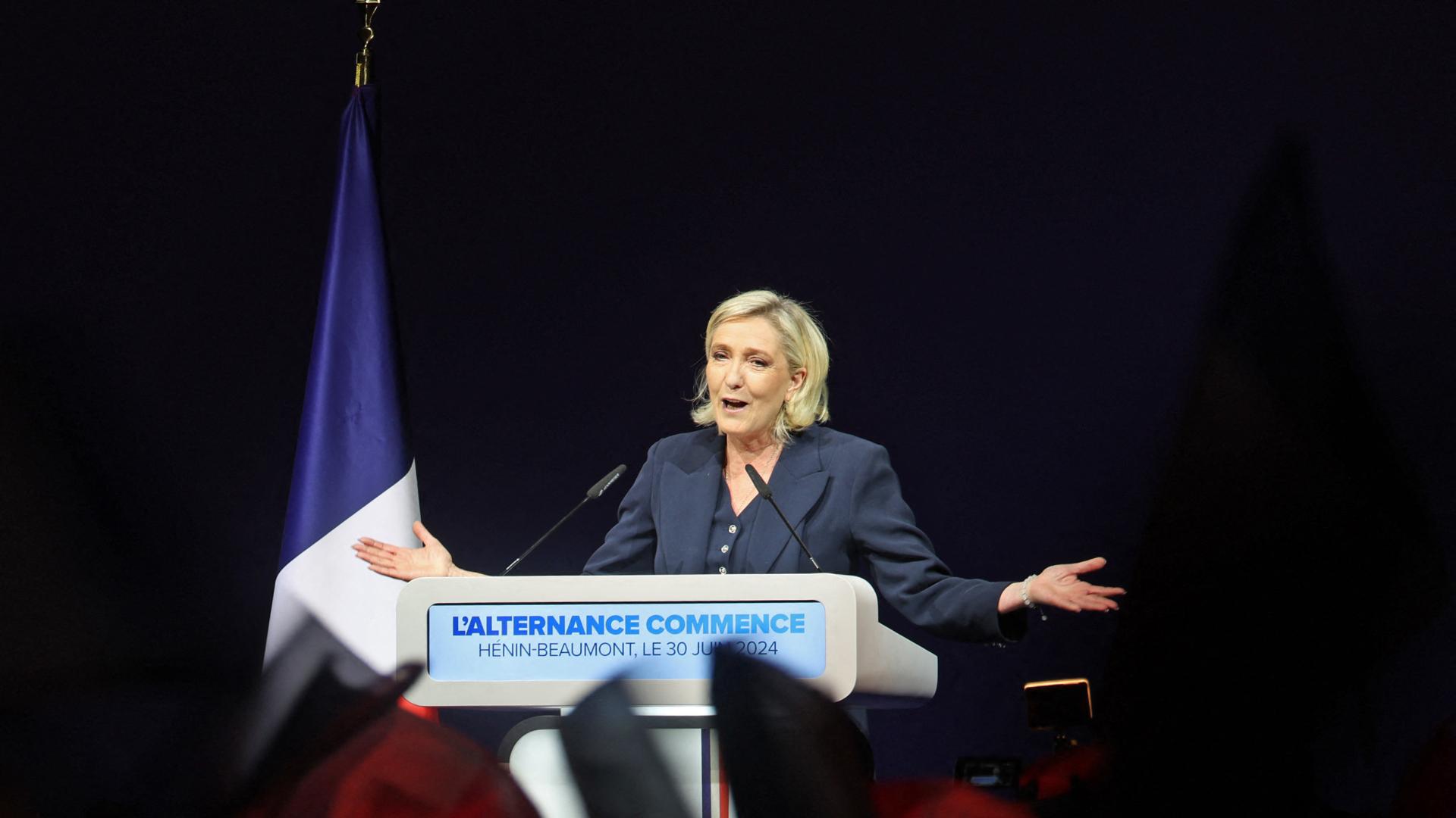 Frankreich-Wahl: Rechtsnationale sacken in Wahlumfragen weiter ab