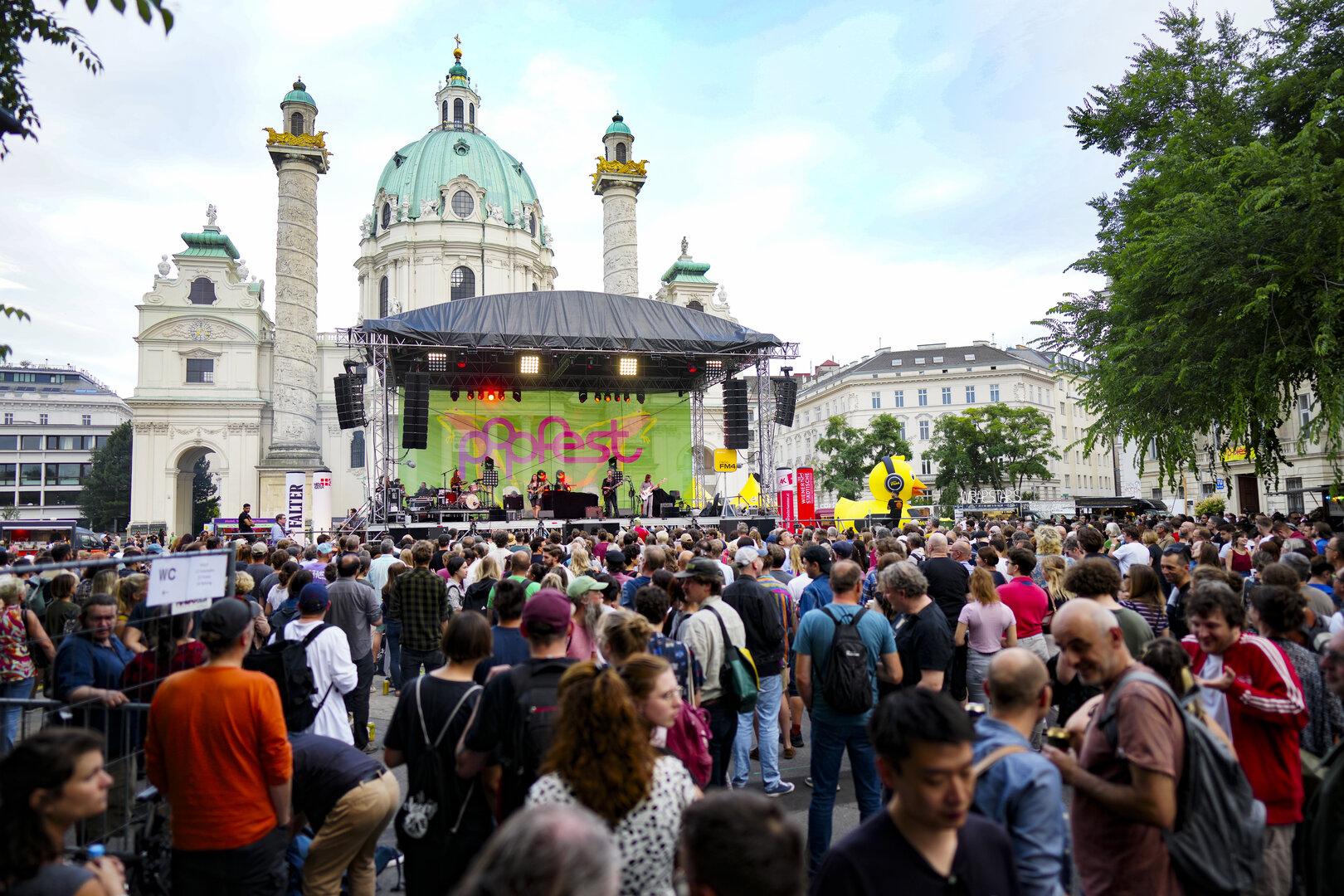 Nino aus Wien, Verifiziert: So sieht das Programm vom Popfest Wien aus