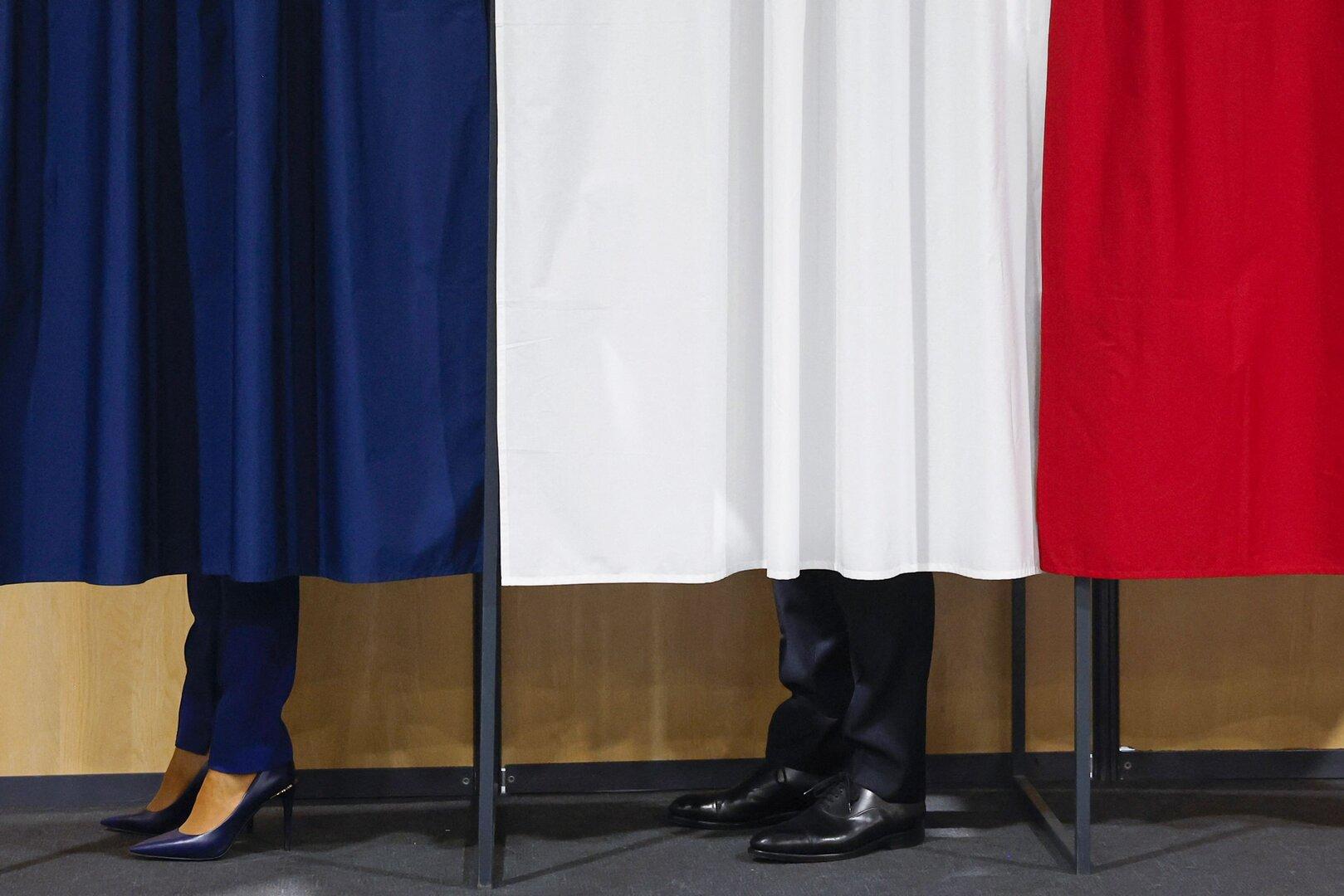 Hohe Wahlbeteiligung: Großes Interesse an Frankreich-Wahl