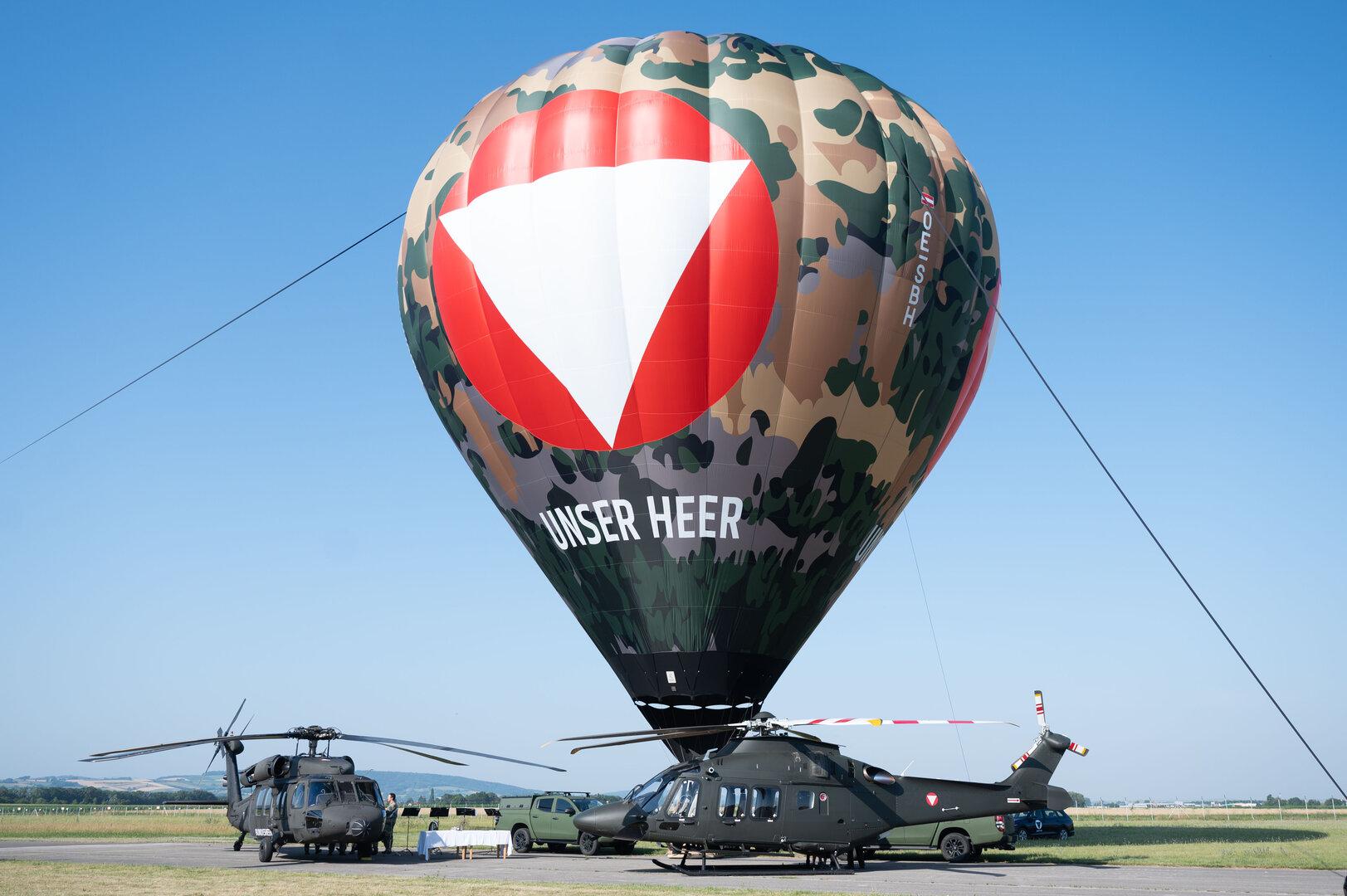 Warum das Bundesheer nun auf einen Heißluftballon setzt