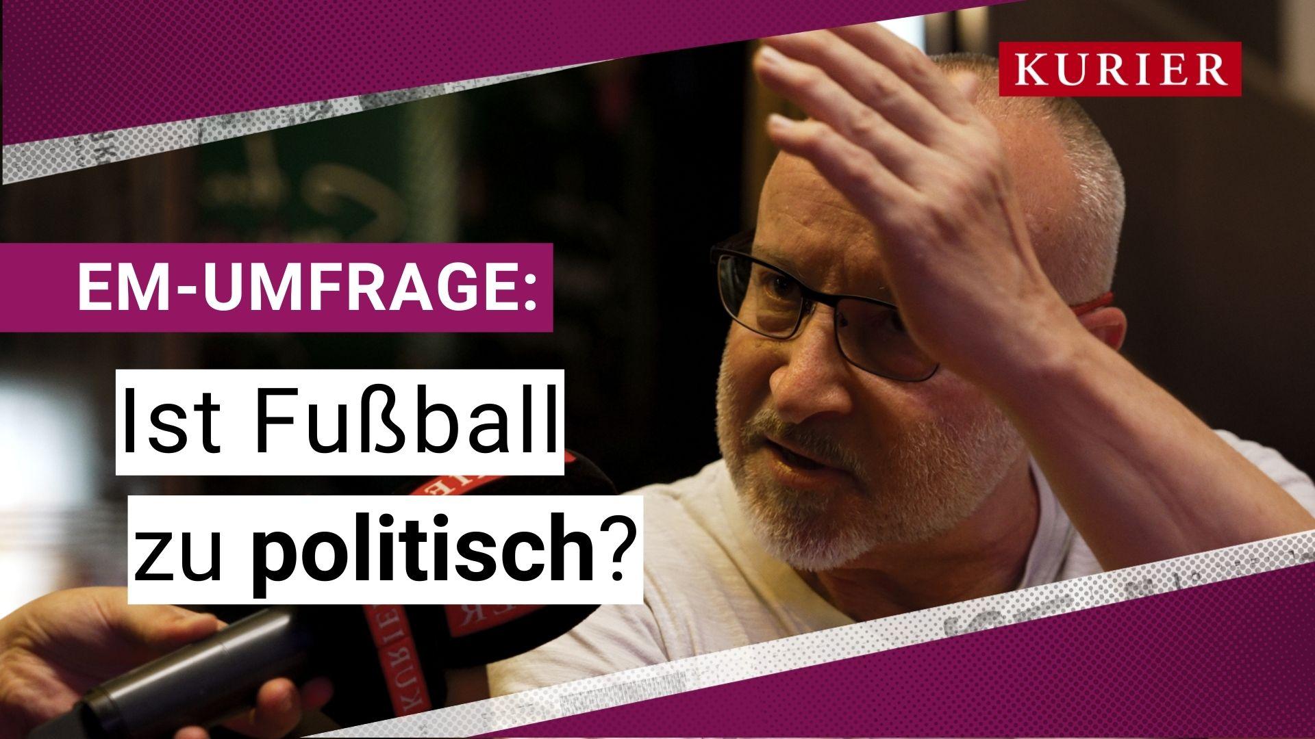 EM-Umfrage: Ist Fußball zu politisch geworden?