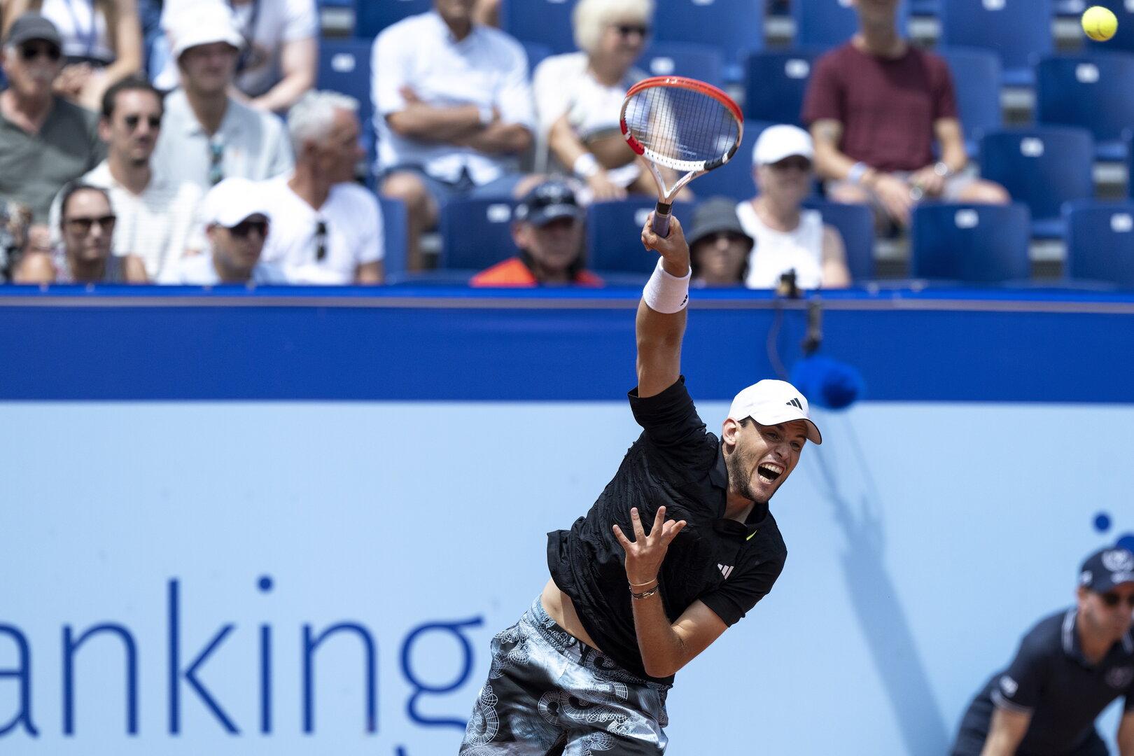 Auf der Abschluss-Tour: Thiem spielt sich in Gstaad für Kitzbühel ein