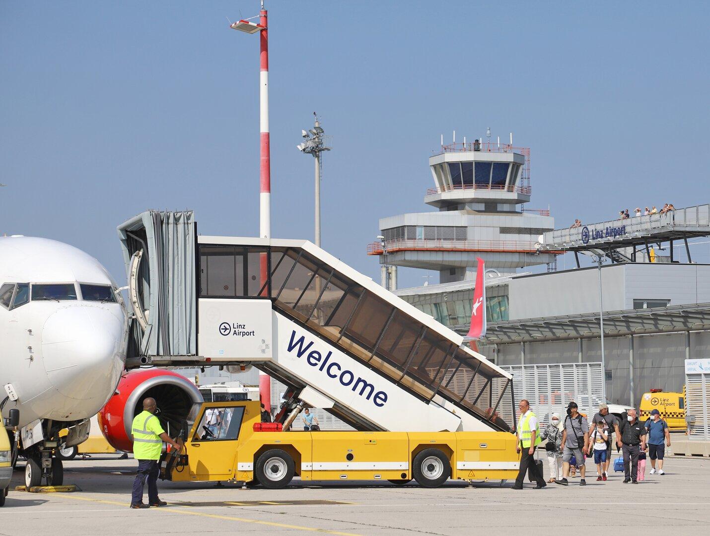 Flughafen Linz: Ab Oktober wieder drei Mal täglich Flüge nach Frankfurt