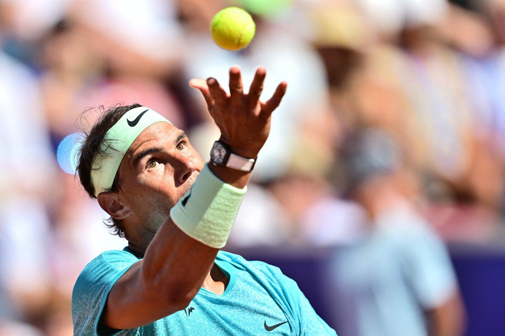 Im Finale chancenlos: Nadal wurde im Endspiel von Bastad unsanft gestoppt