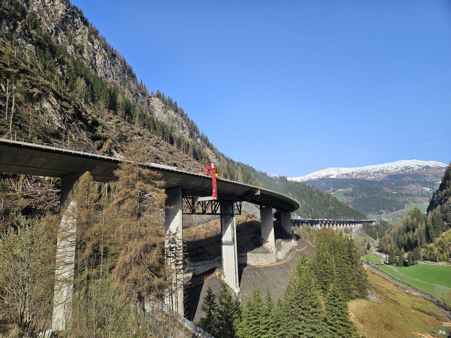 Luegbrücke: Test auf Tiroler Brennerautobahn für Zweispurigkeit