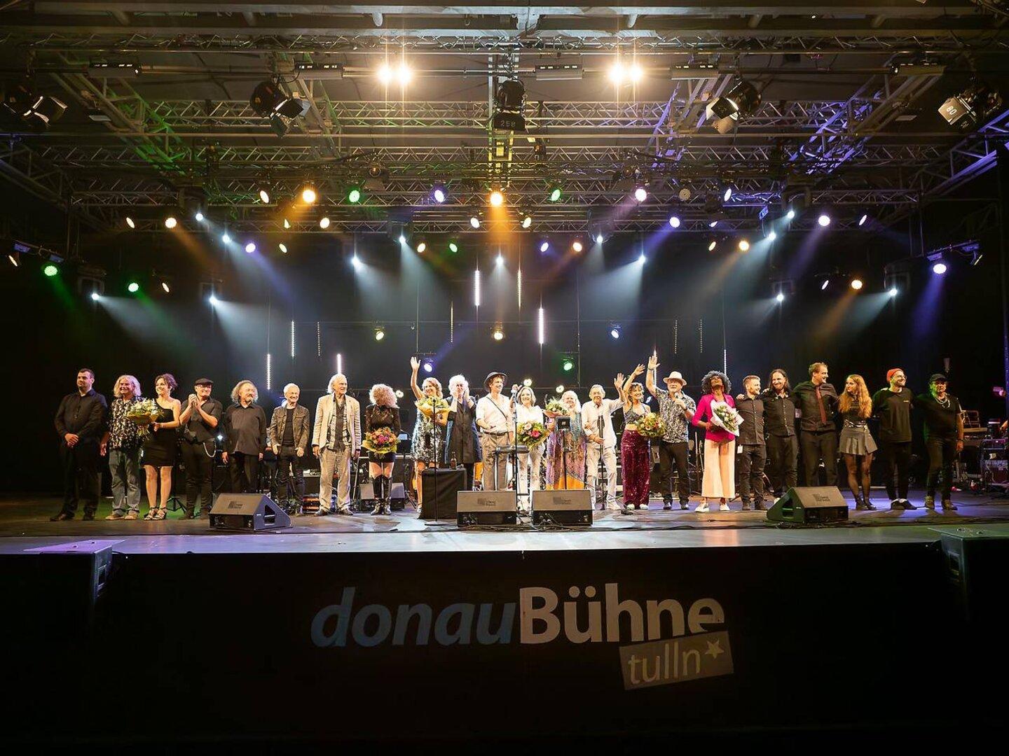 Donaubühne Tulln feierte ihr Jubiläum mit Austropop-Stars