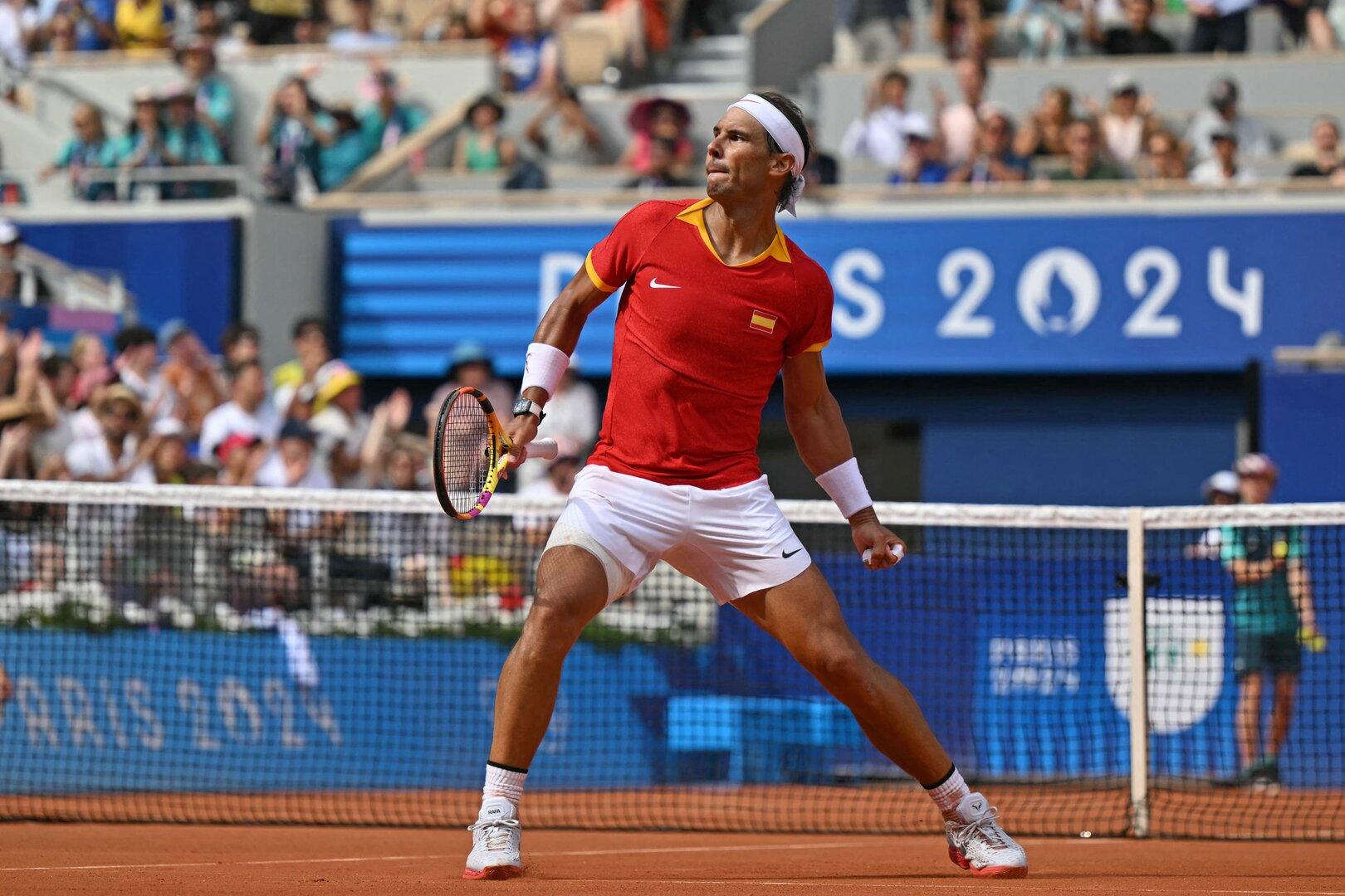 Nadal gewinnt Runde eins im Olympia-Einzel und trifft auf Djokovic