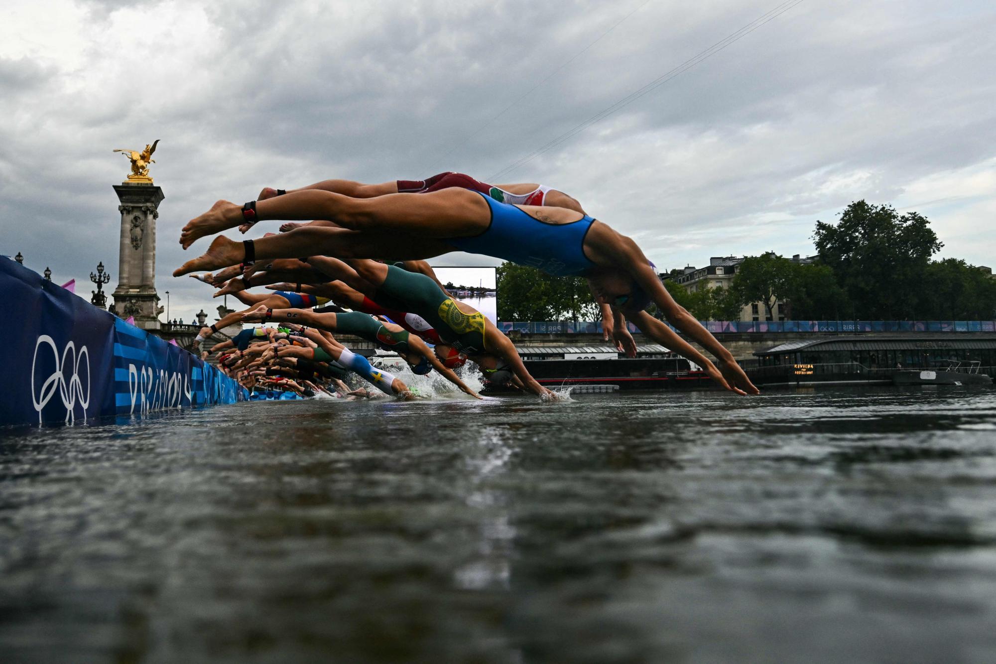 Olympischer Triathlon: Und sie schwammen doch