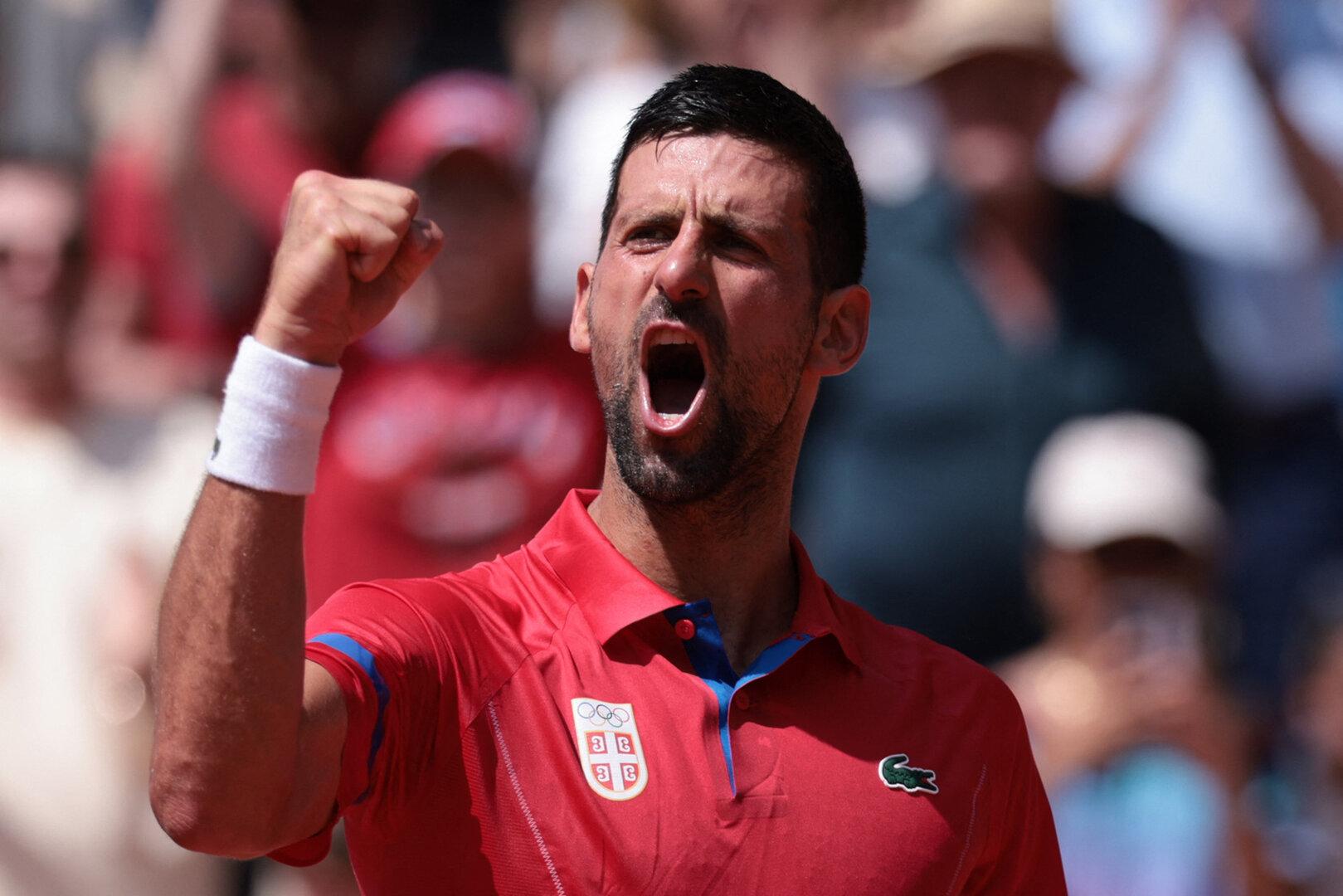 Novak Djokovic setzt seinen Siegeszug in Paris fort