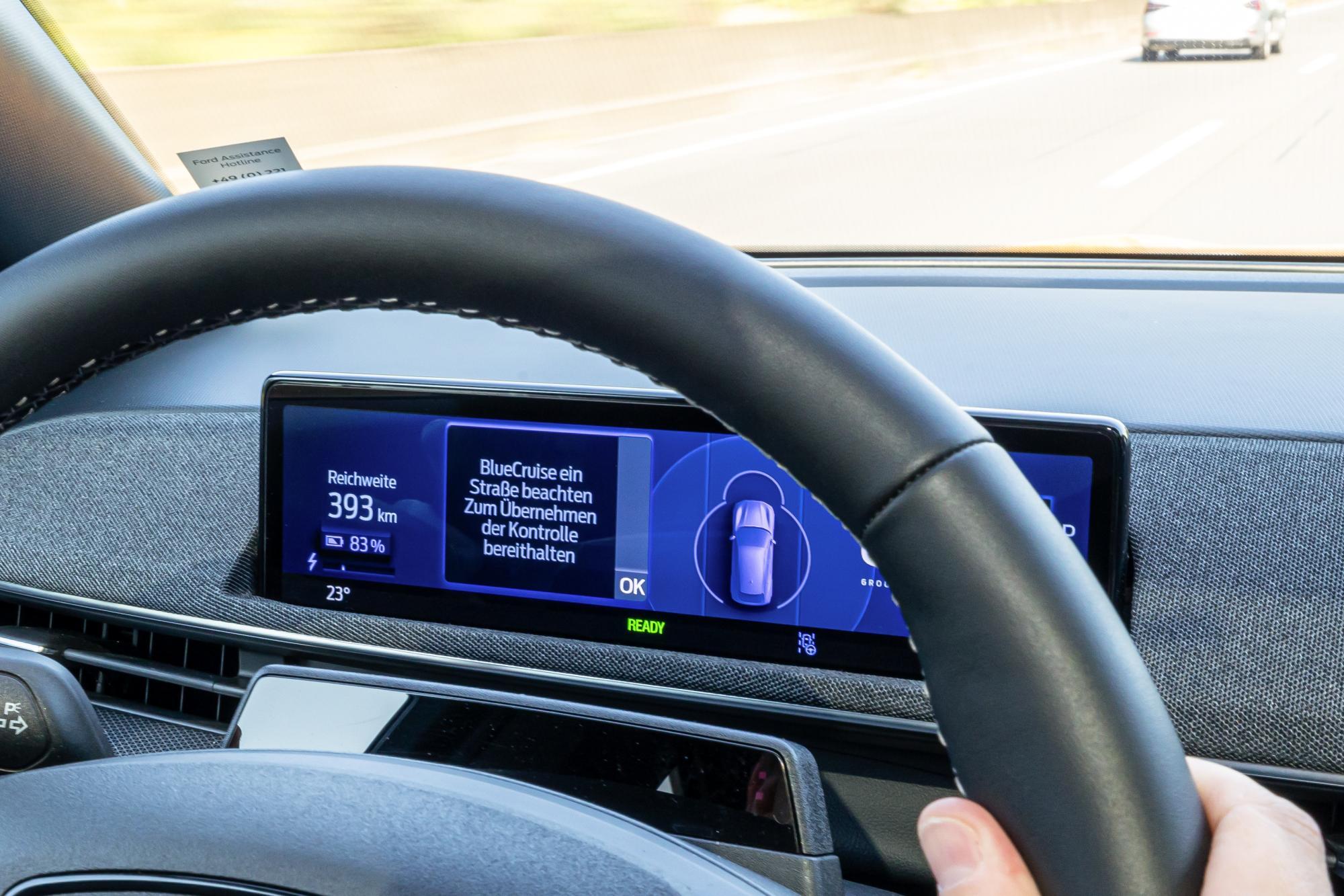 Teilautonomes Fahren: Ford BlueCruise kann jetzt auch in Österreich verwendet werden