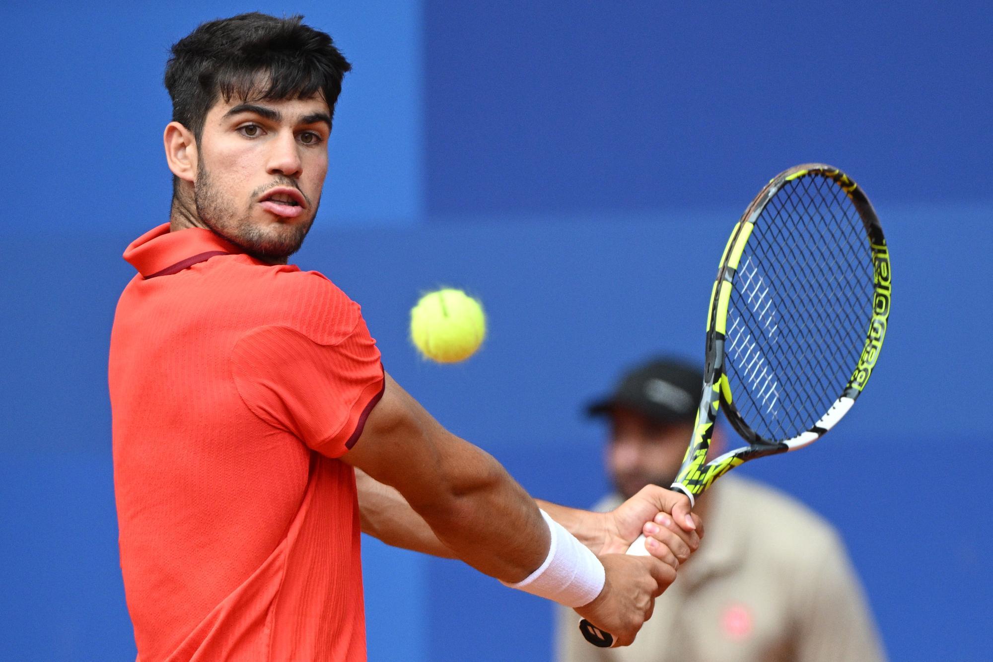 Wie eine Dampfwalze: Carlos Alcaraz steht im Tennis-Finale