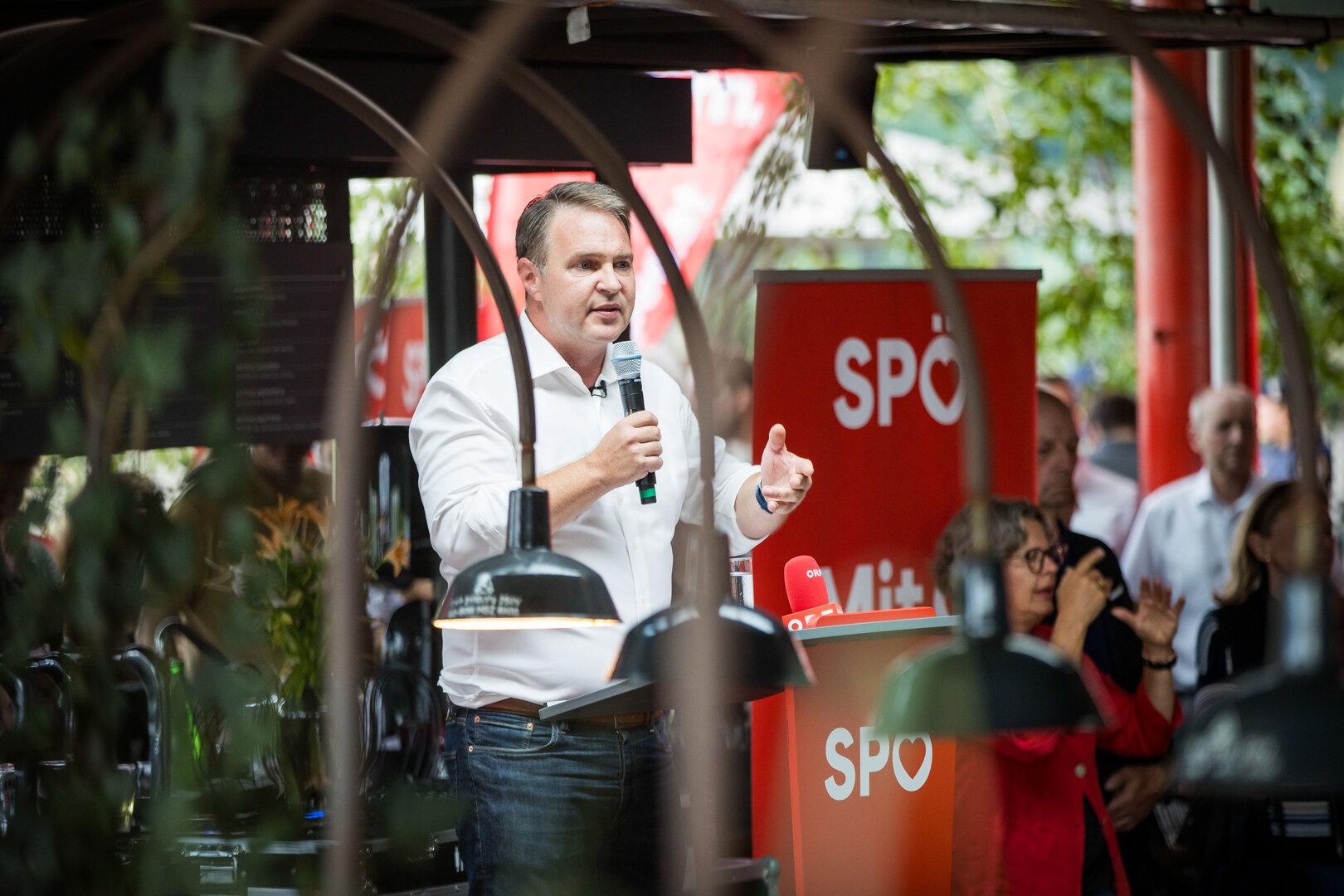 SPÖ-Chef Babler auf Sommertour: 