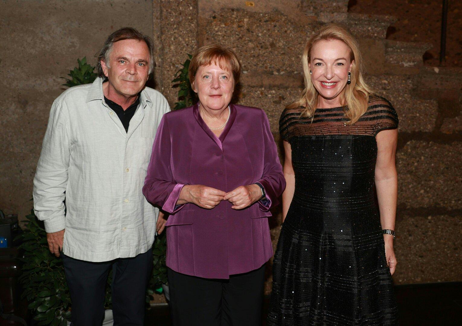 Angela Merkel ist in Salzburg: Für die Fotografen wollte sie aber nicht posieren