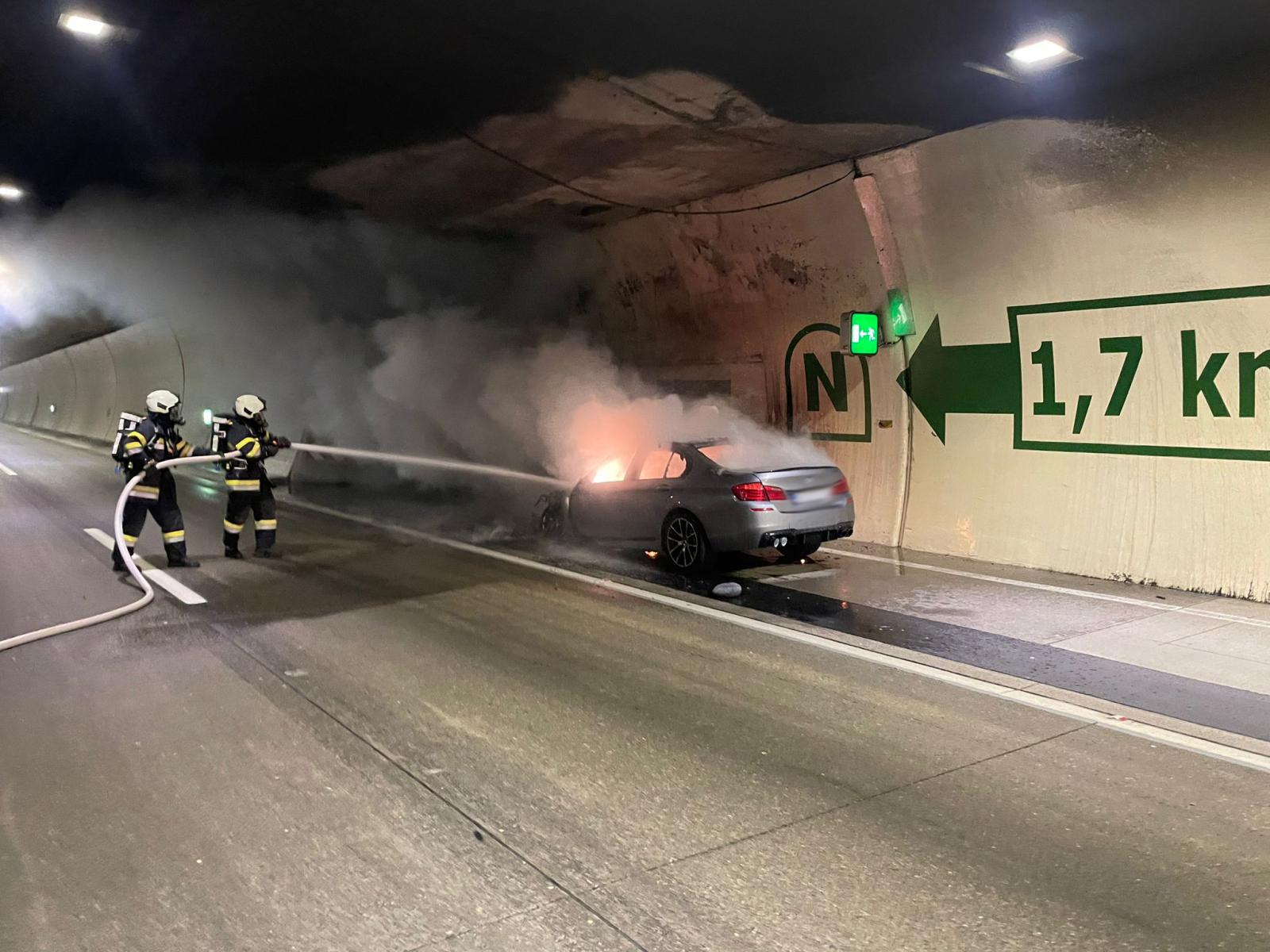 Brand in Katschbergtunnel: 170 Menschen evakuiert