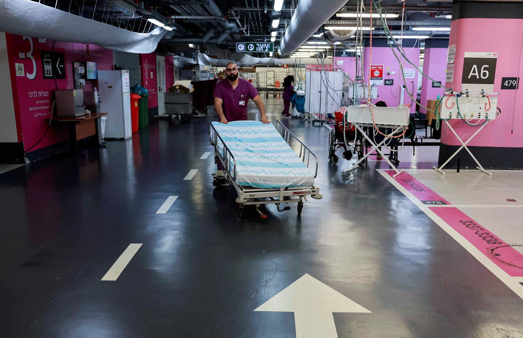 Israel rüstet sich: Besuch im Krankenhaus in der Tiefgarage