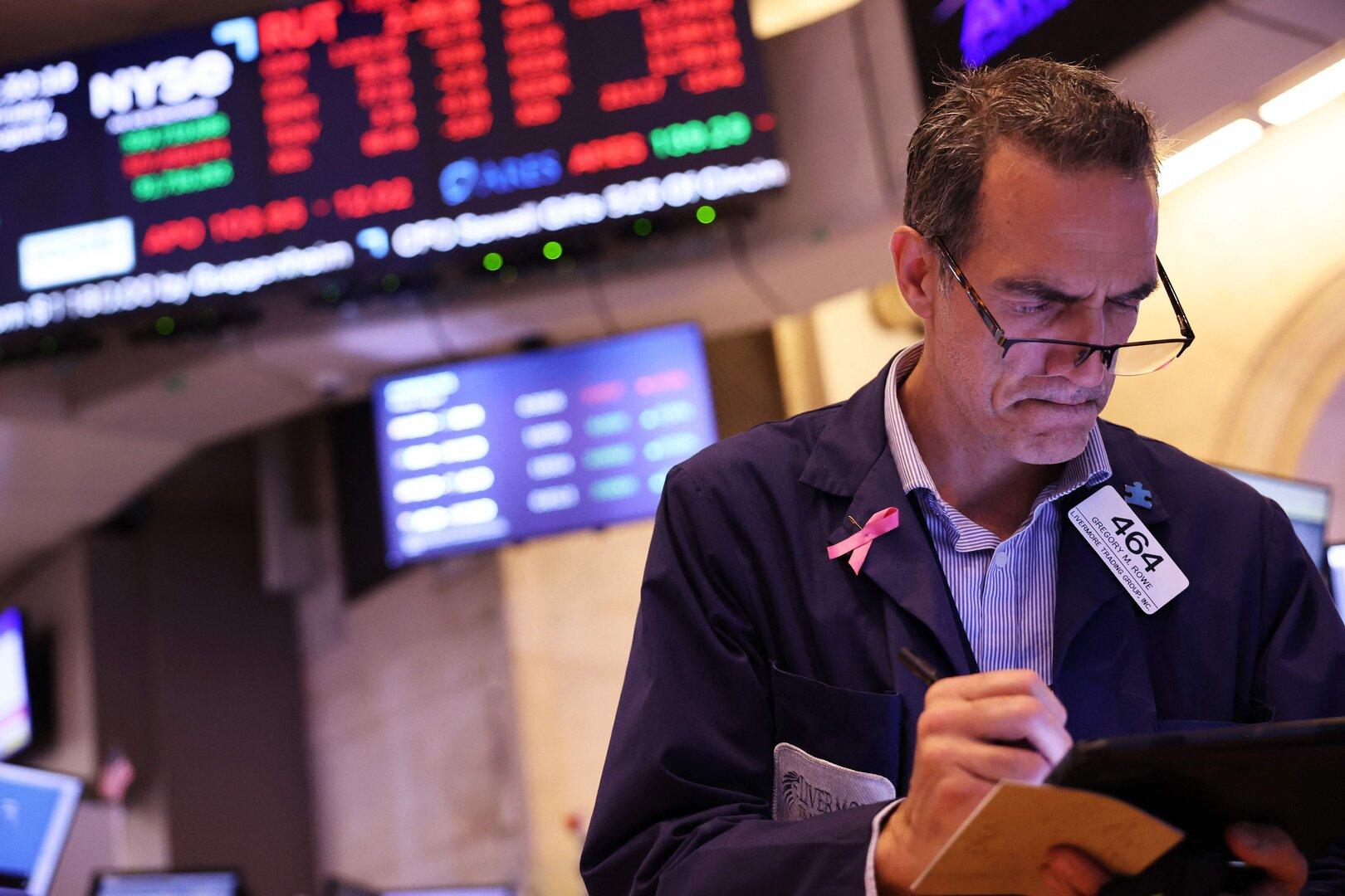 An den Börsen geht die Angst um: Konjunktursorgen schicken Aktien auf Talfahrt