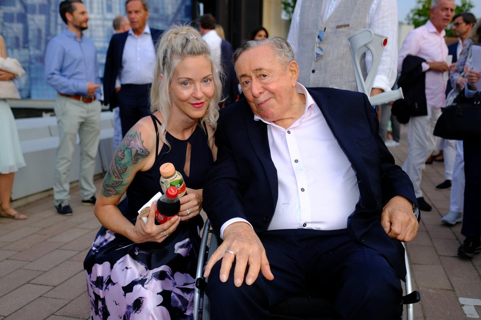 Simone und Richard Lugner.